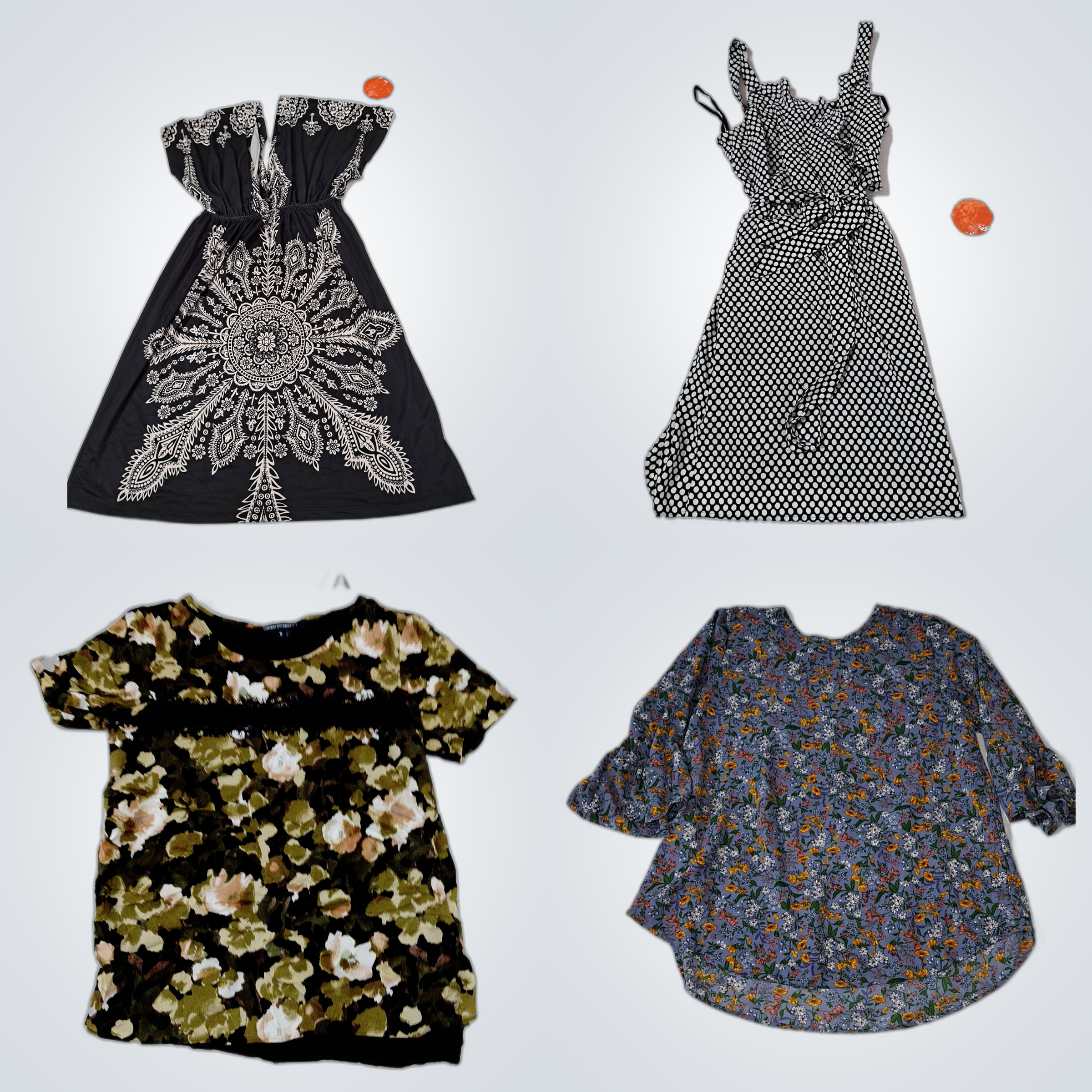 Lot de créateurs : 10 pièces de robes, hauts et ju..