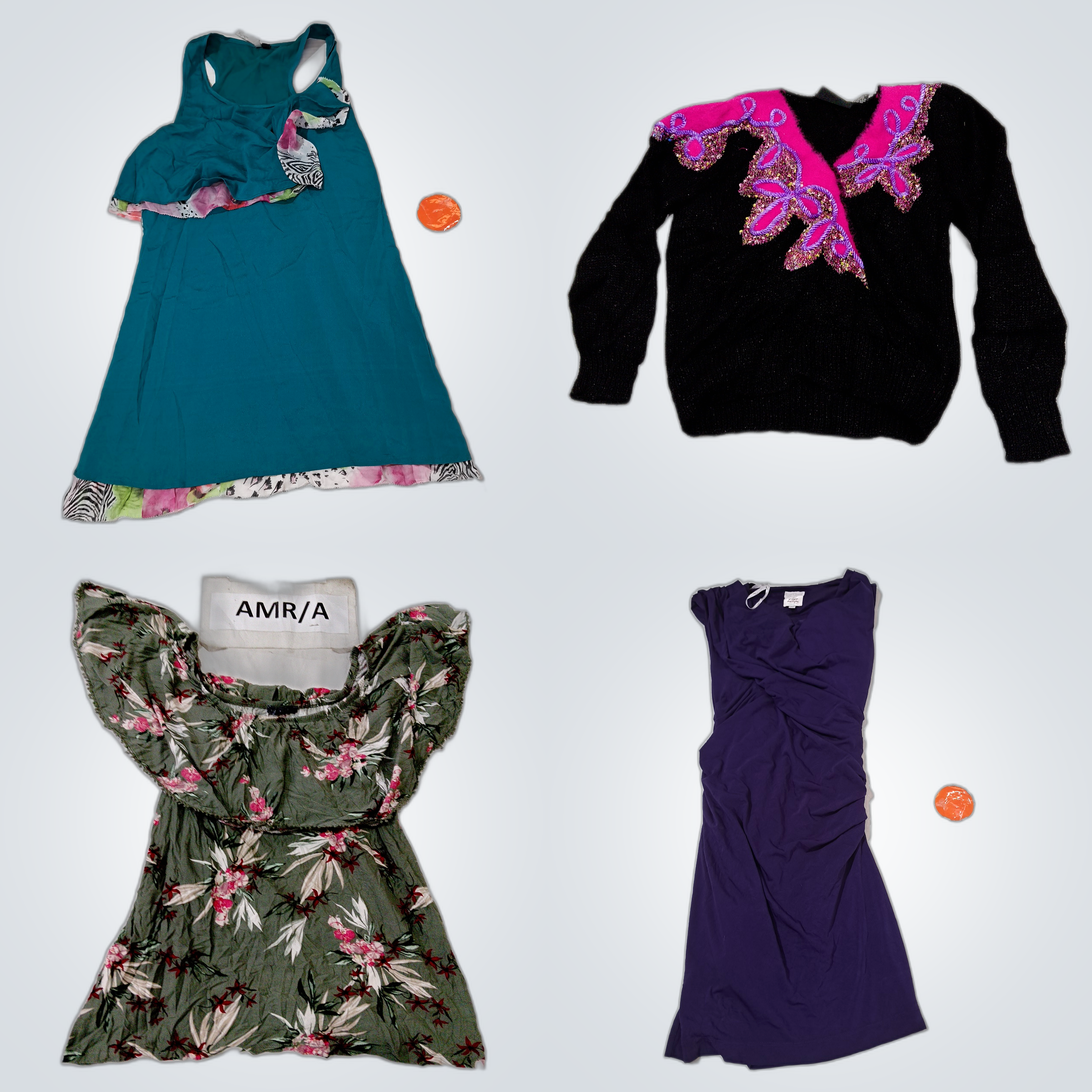 Pacote de Moda: Conjunto de 10 Peças de Vestidos, ..