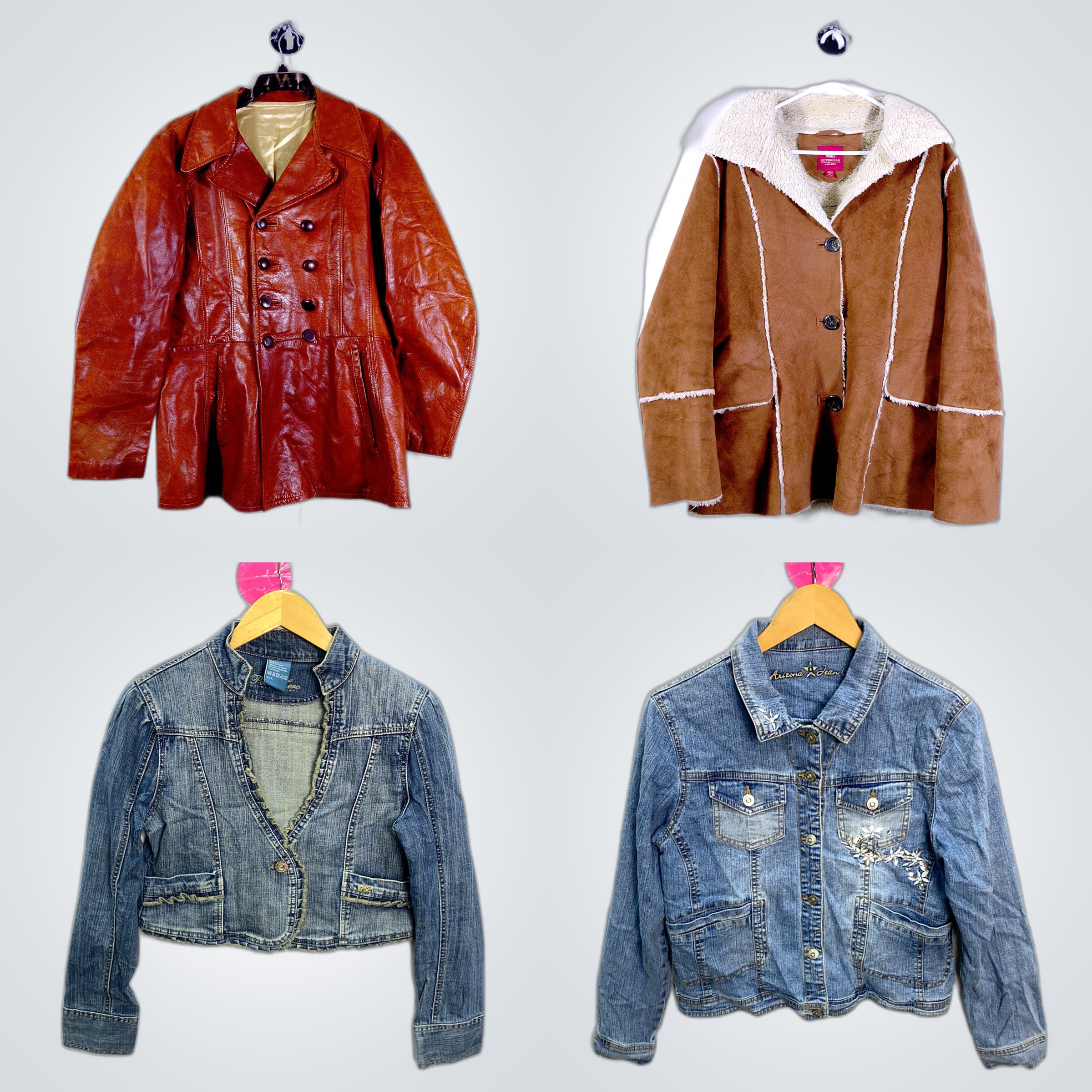 Leather, Suede & Denim Jackets Bundle - Glory, Poi..
