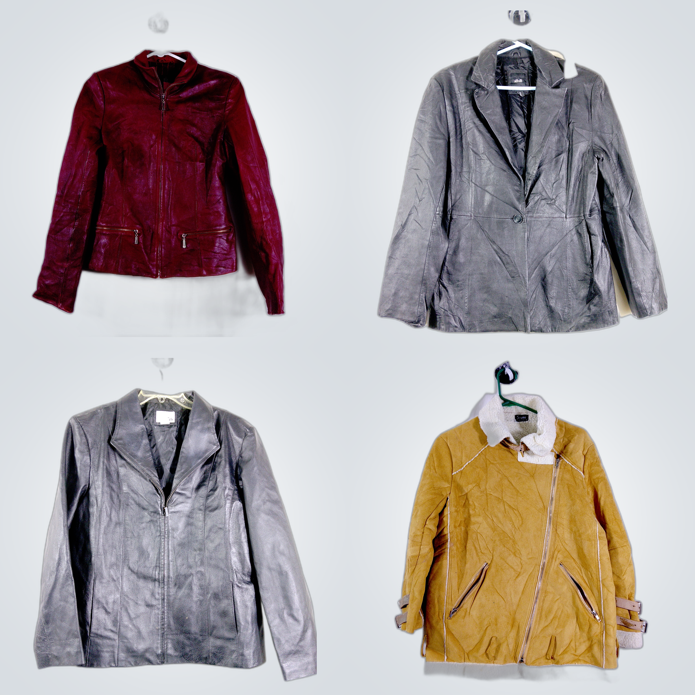 Leather & Denim Jacket Bundle - DKR, Ralph Lauren,..