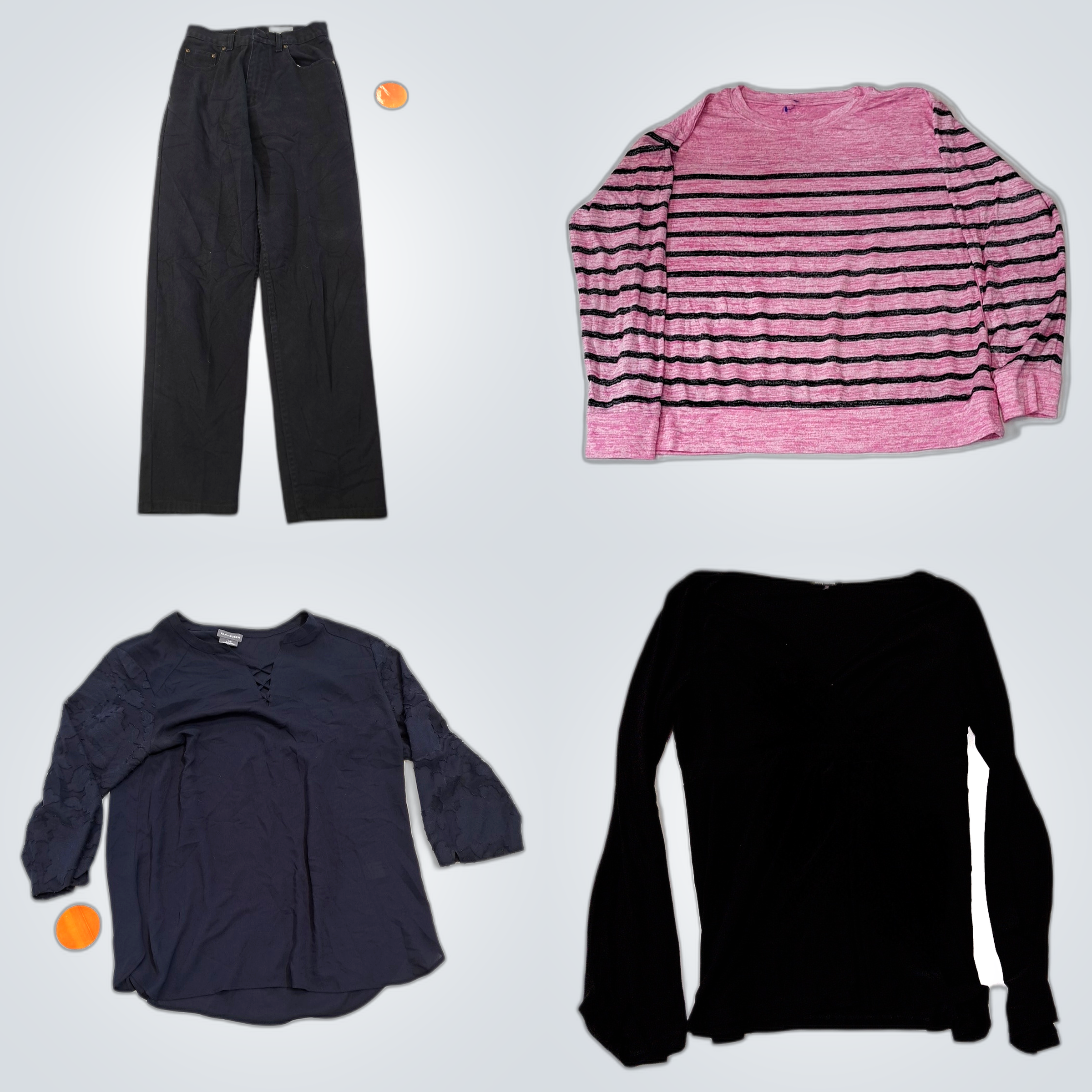 Eddie Bauer, Tahari & More Pacchetto di Top e Pant..