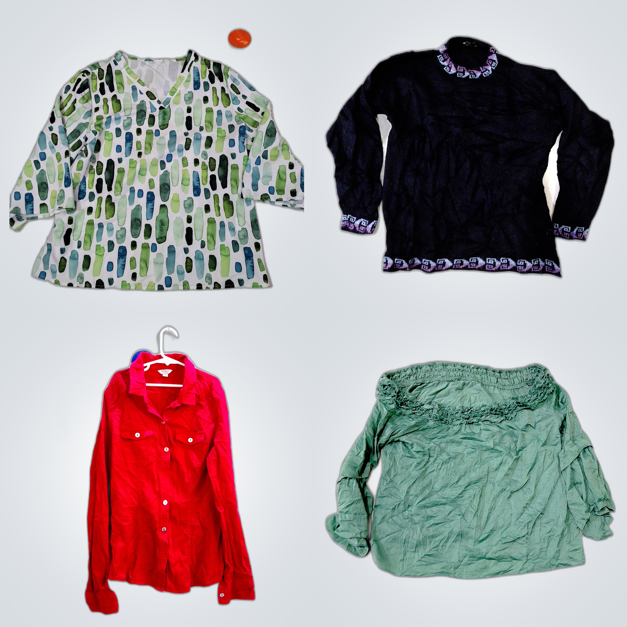 Chico's, Express, Mos Mosh & More Lot de Blouses p..