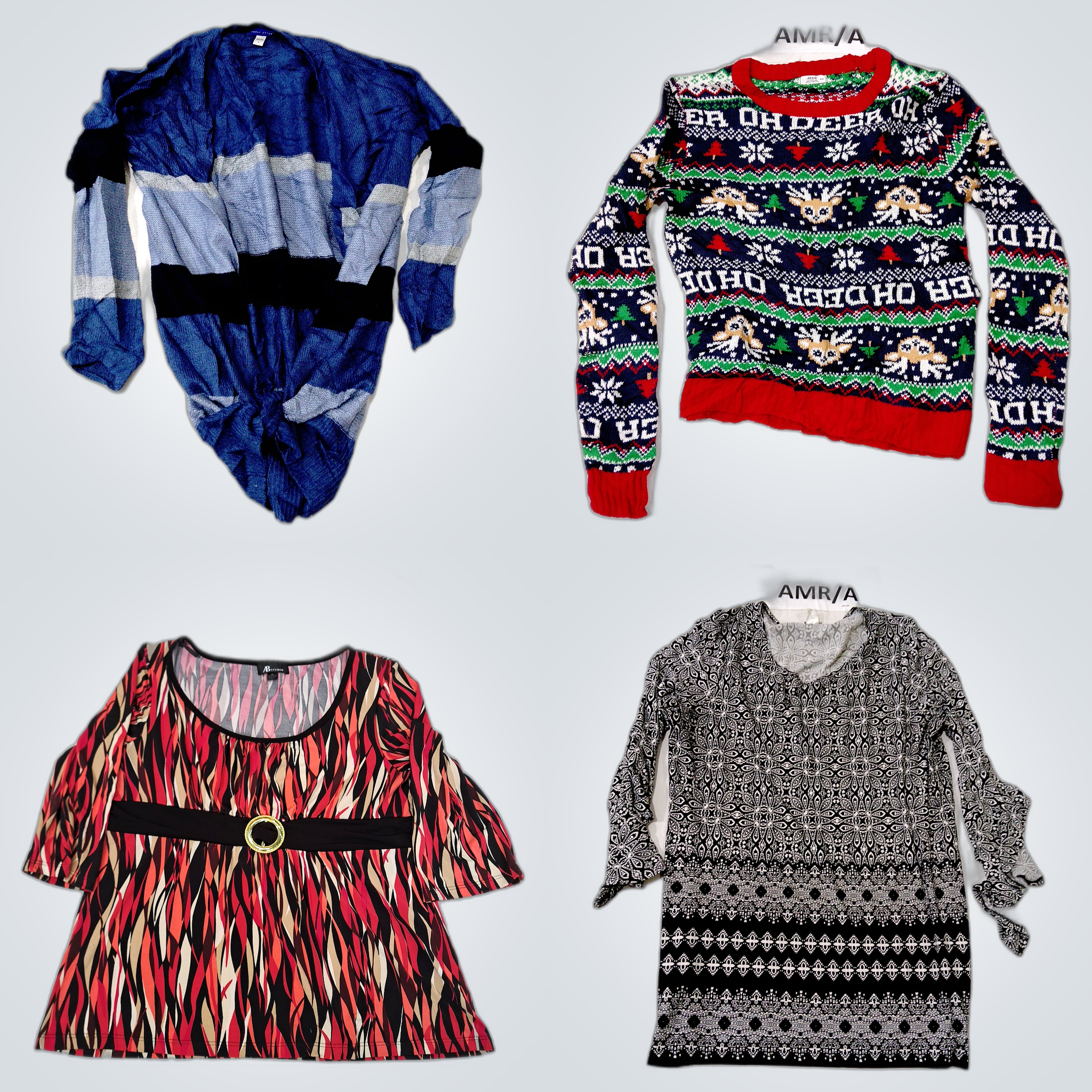 Designer Bundle: 10 Pc Women's Tops & Sweaters fro..