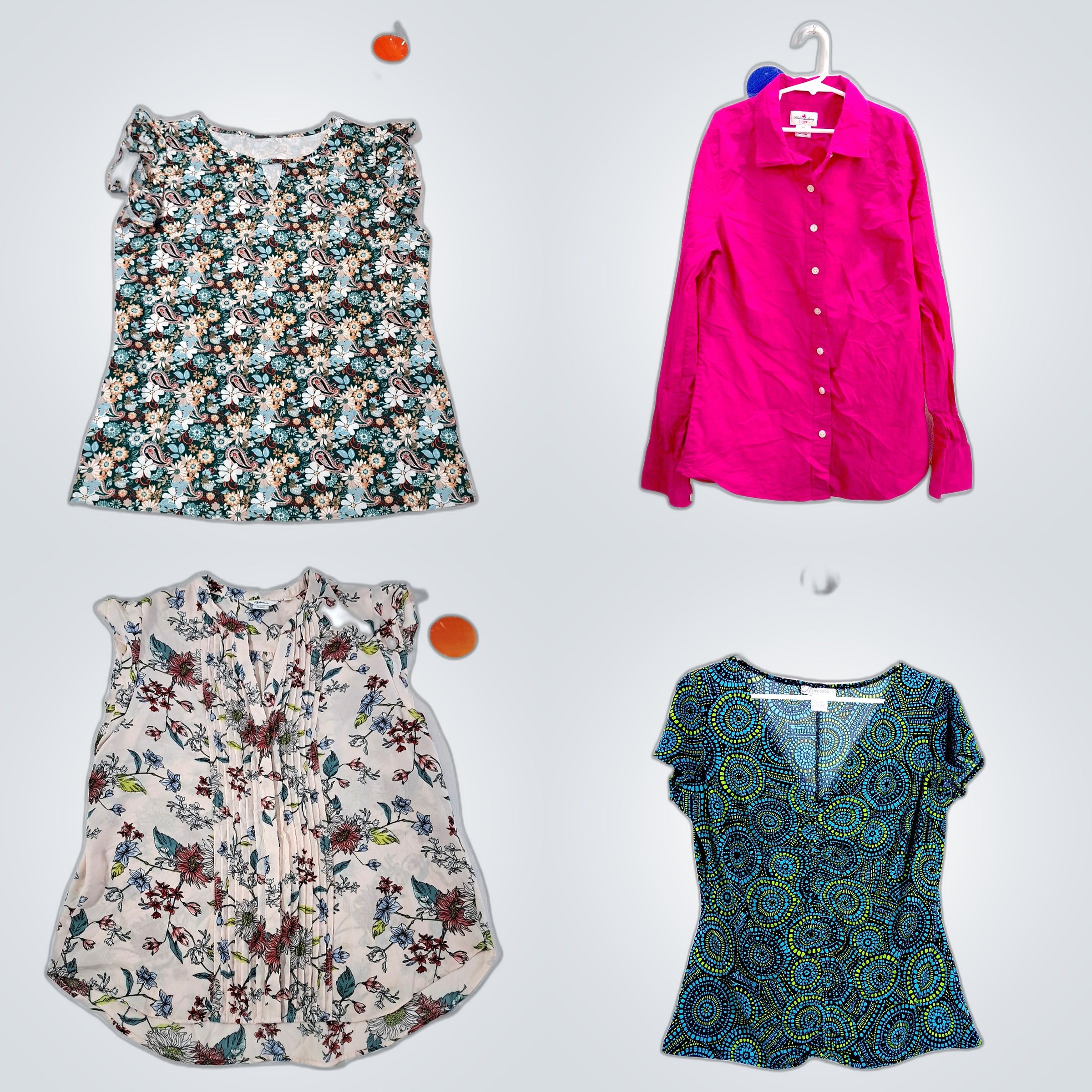 Designer Bundle: 10 Pc Women's Tops from Express, ..