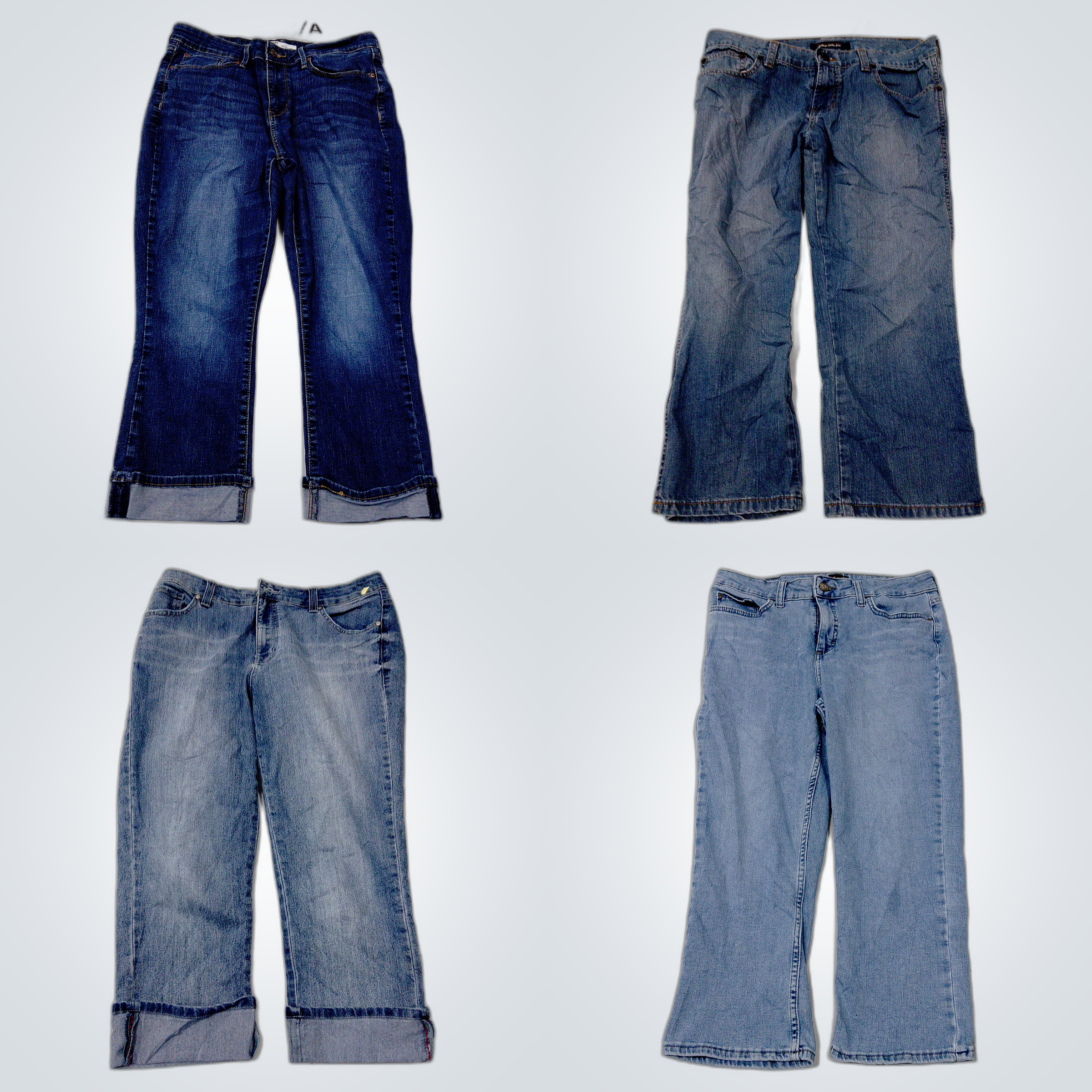 Levi's, Abercrombie & 5 More Denim Jeans Bundle