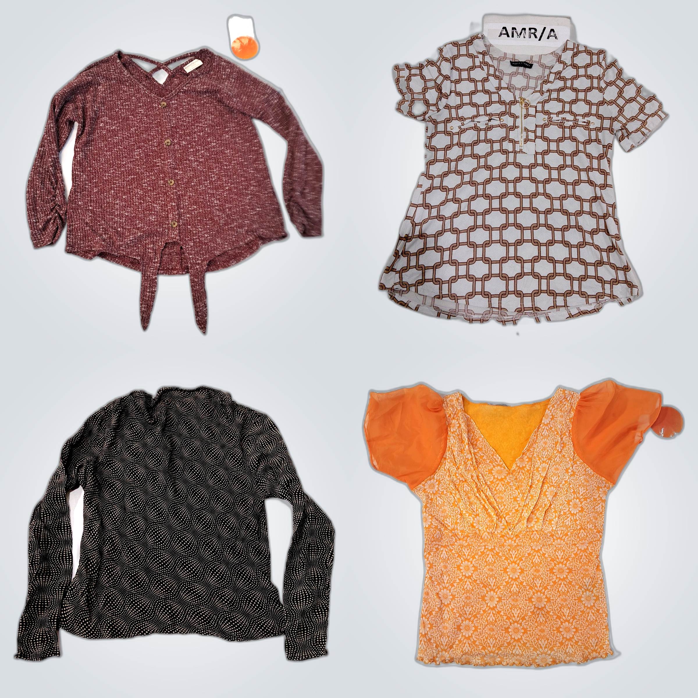 LOFT, Elie Tahari e altro Bundle di 10 bluse stamp..