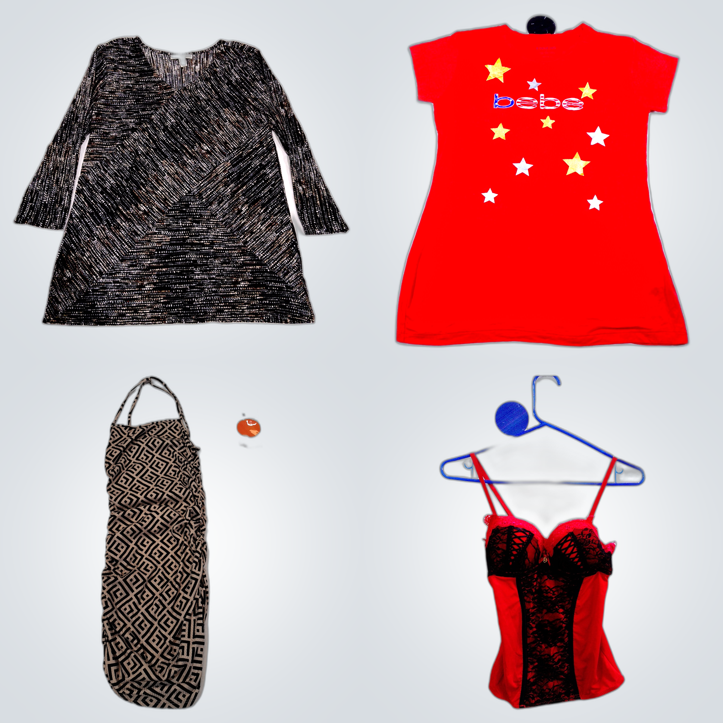 Ensemble de créateurs : 10 pièces de robes, tops e..