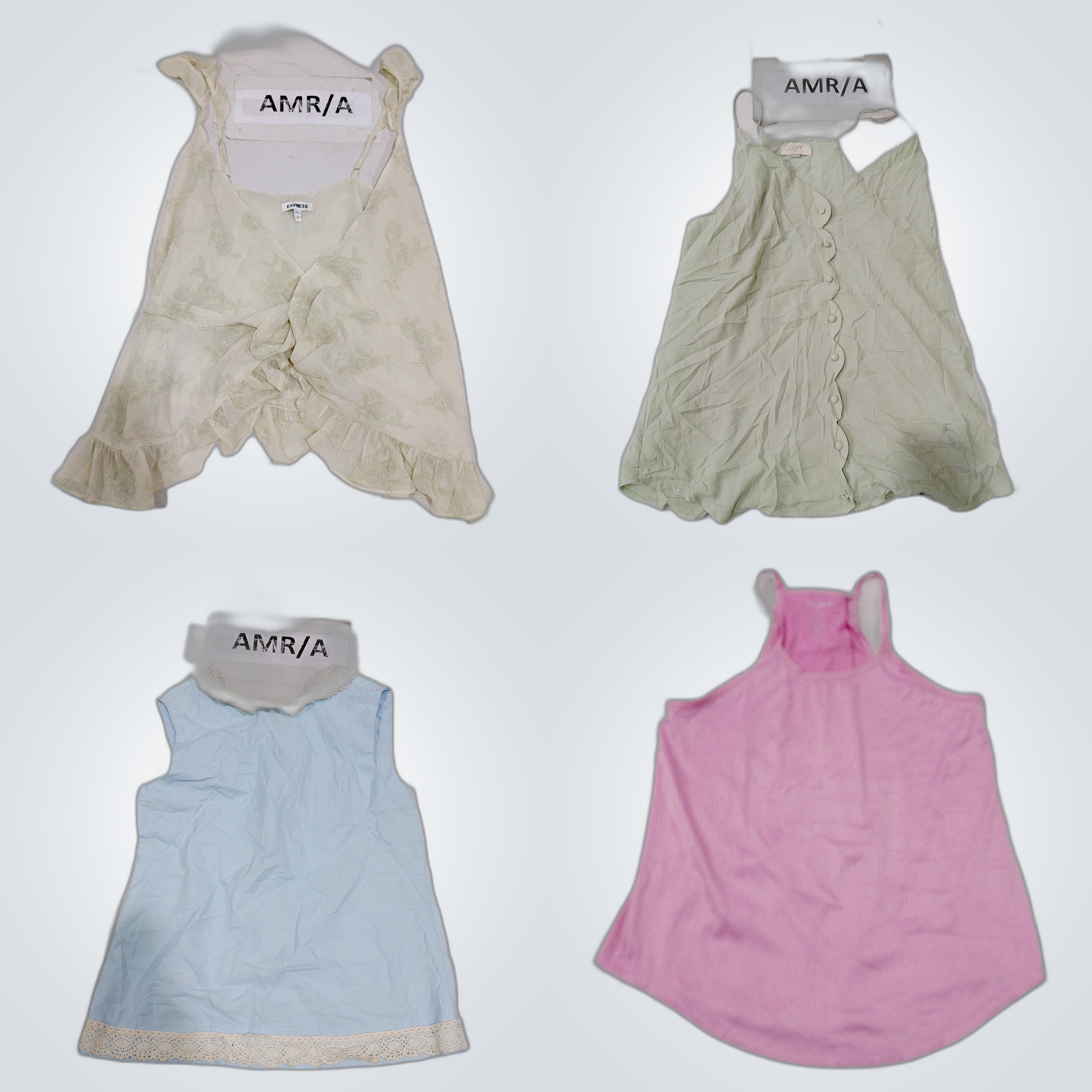 Ensemble de hauts et robes pour femmes de créateur..