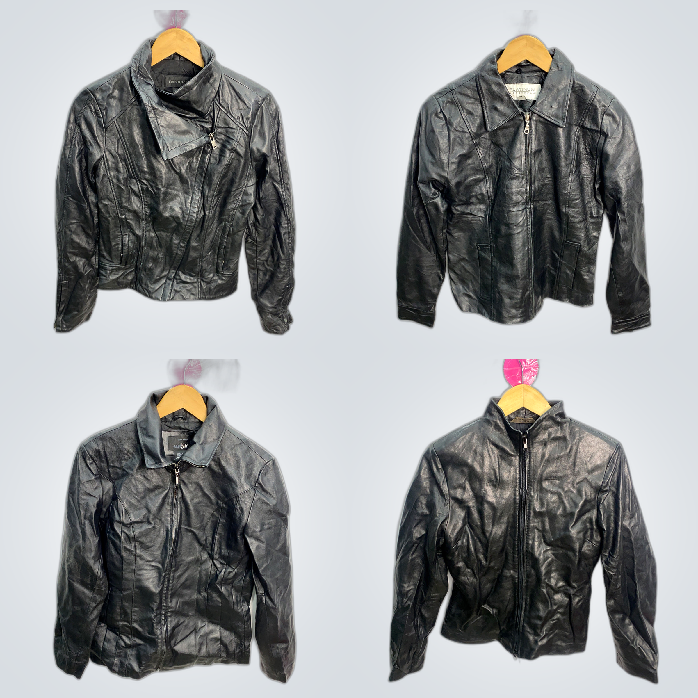 Leather Jacket Bundle: Danier, London Fog & More L..