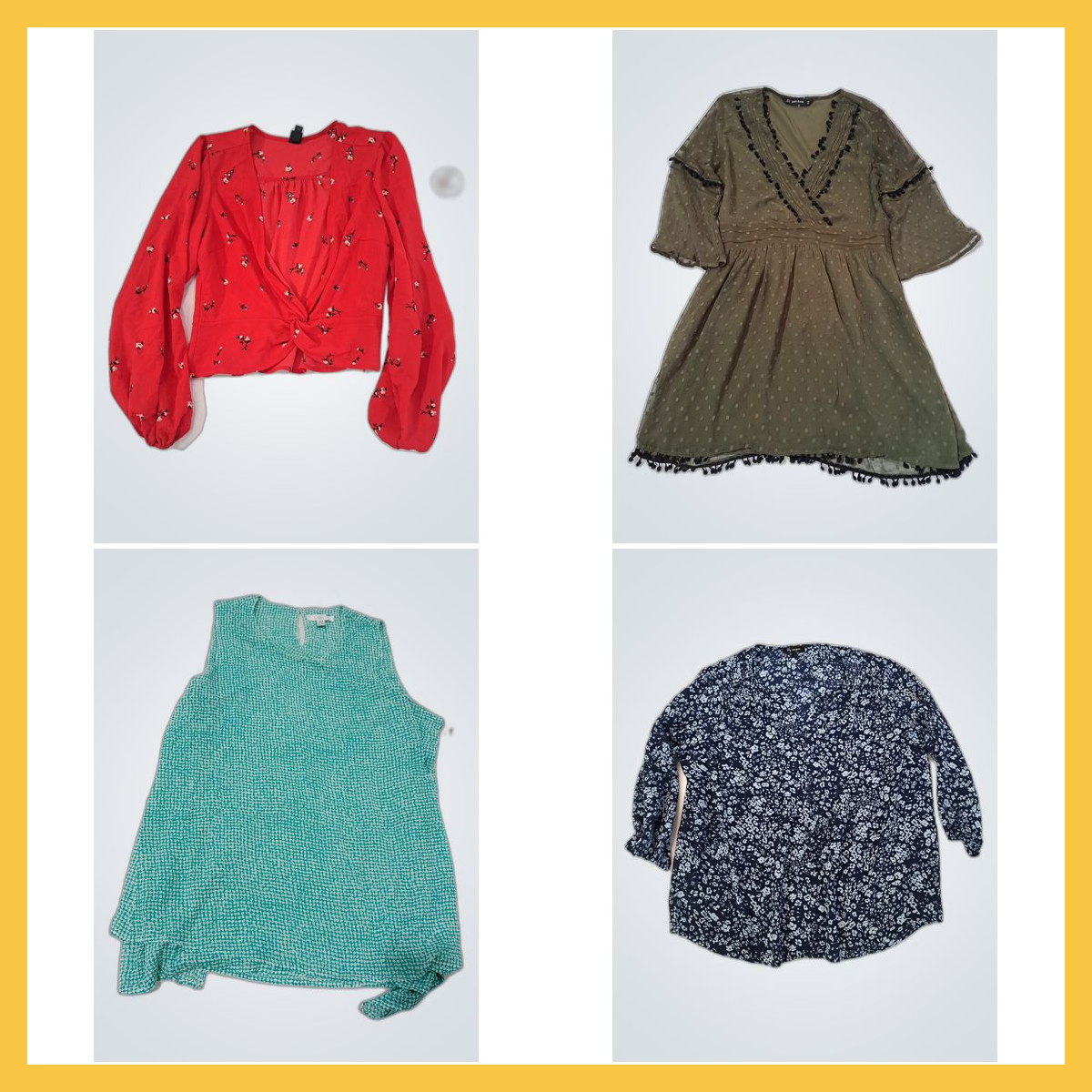 Zara & More Top Brands Damen Blusen- & Kleiderbund..