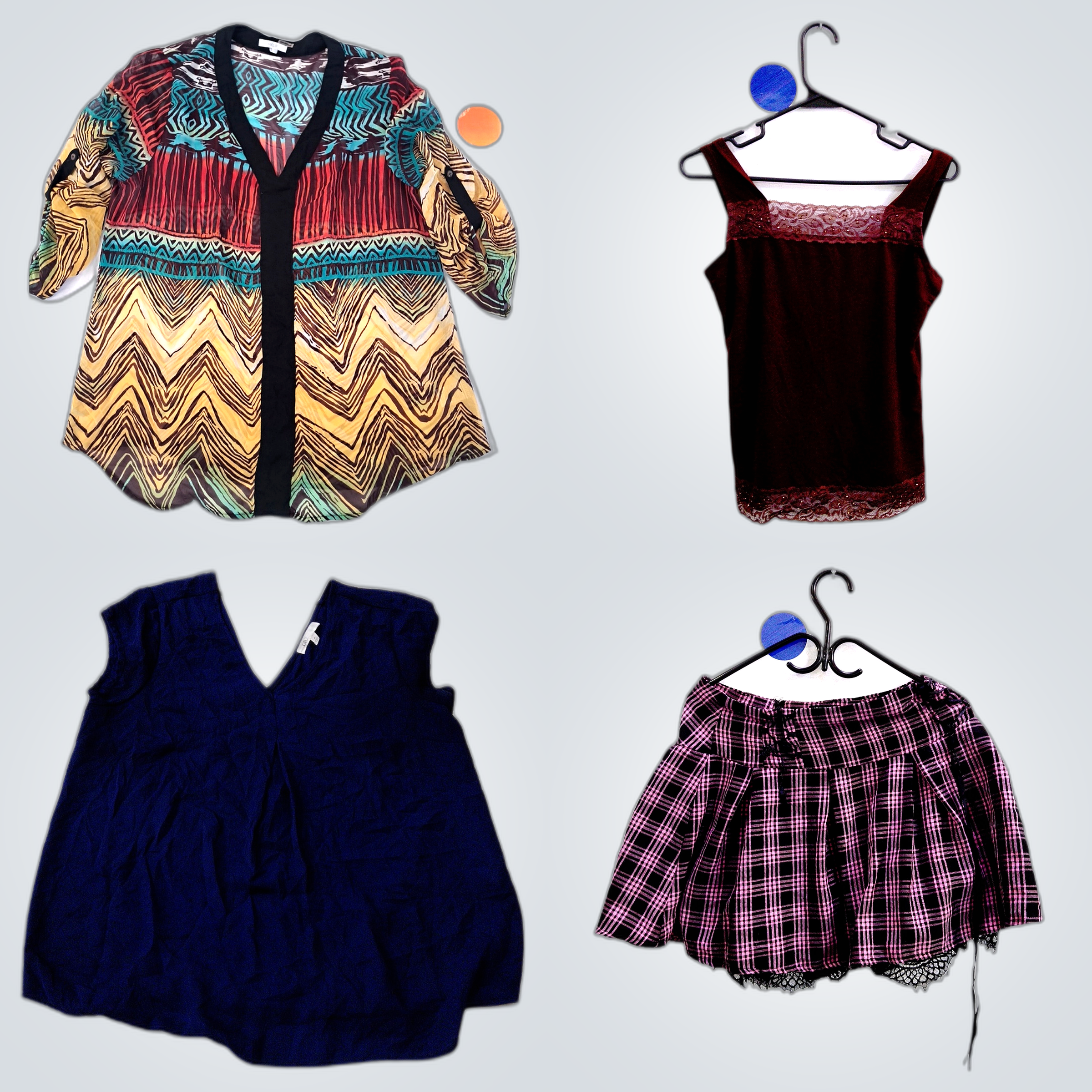 Zara, Cabi & Weitere Top-Marken Blusen- und Rockpa..