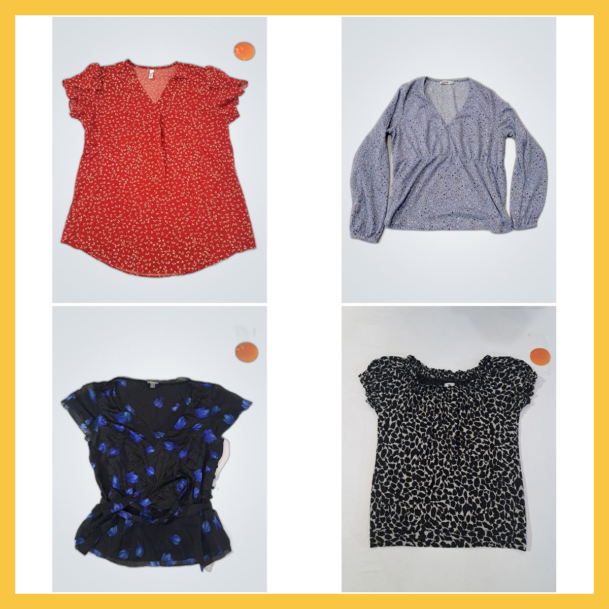 Gently Used Blouse Bundle: Amri, LOFT, Worthington..