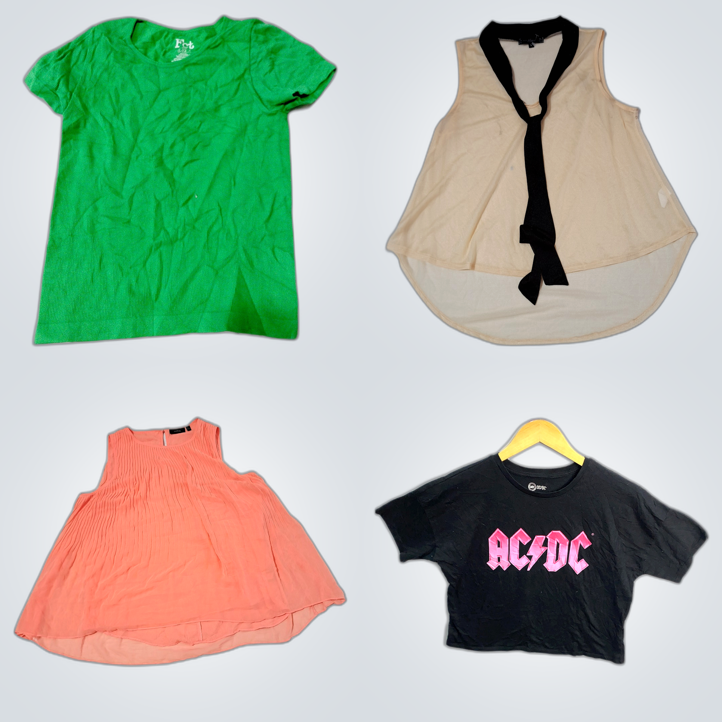 Bundle di Top Brandizzati & Casual - 10 Pezzi Fash..