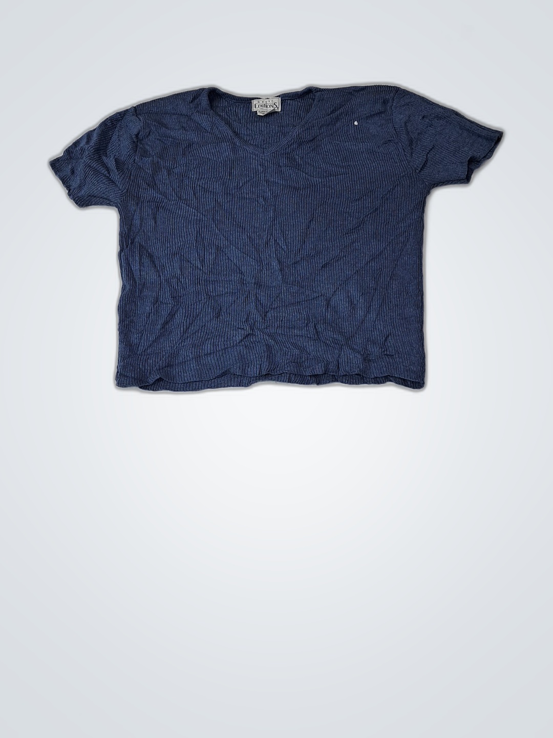 Camisa Azul Edições Básicas