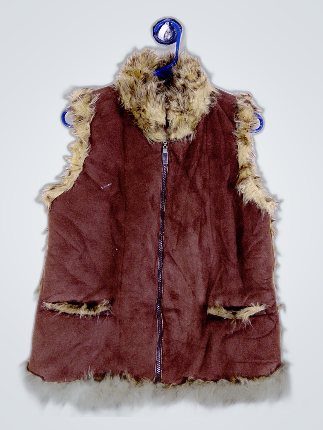 Veste doublée de fourrure