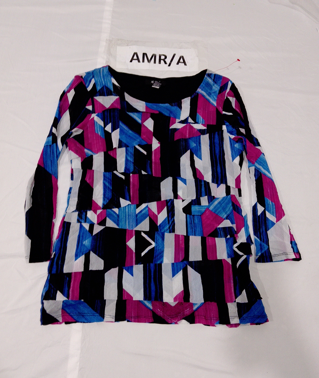 Alfani Petite Geometric Blouse