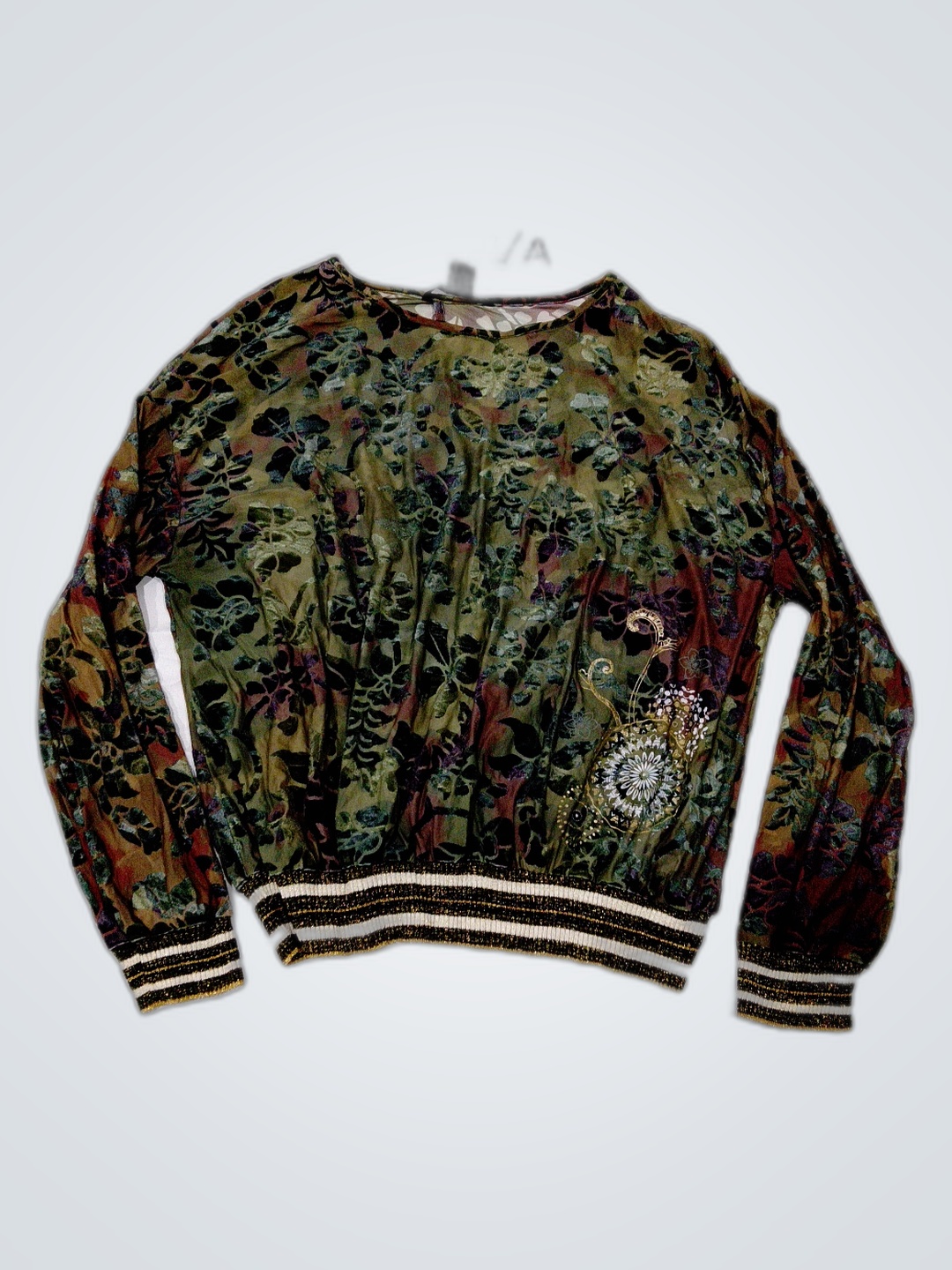 Floral Bomber Jacket