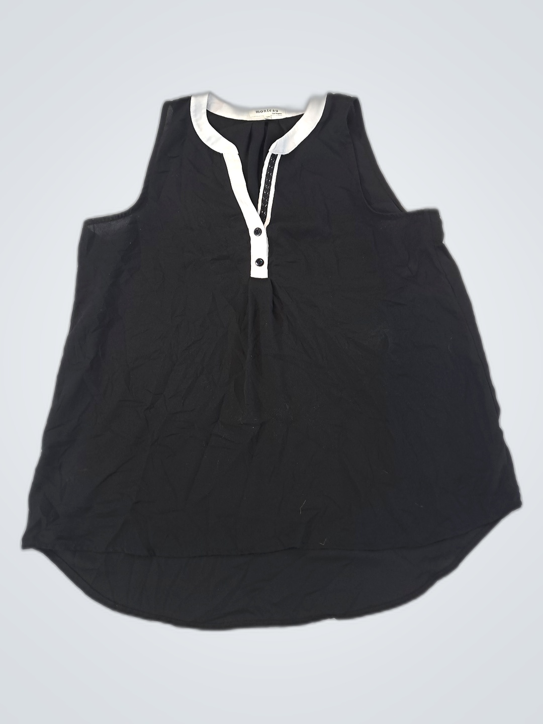 Black Sleeveless Top