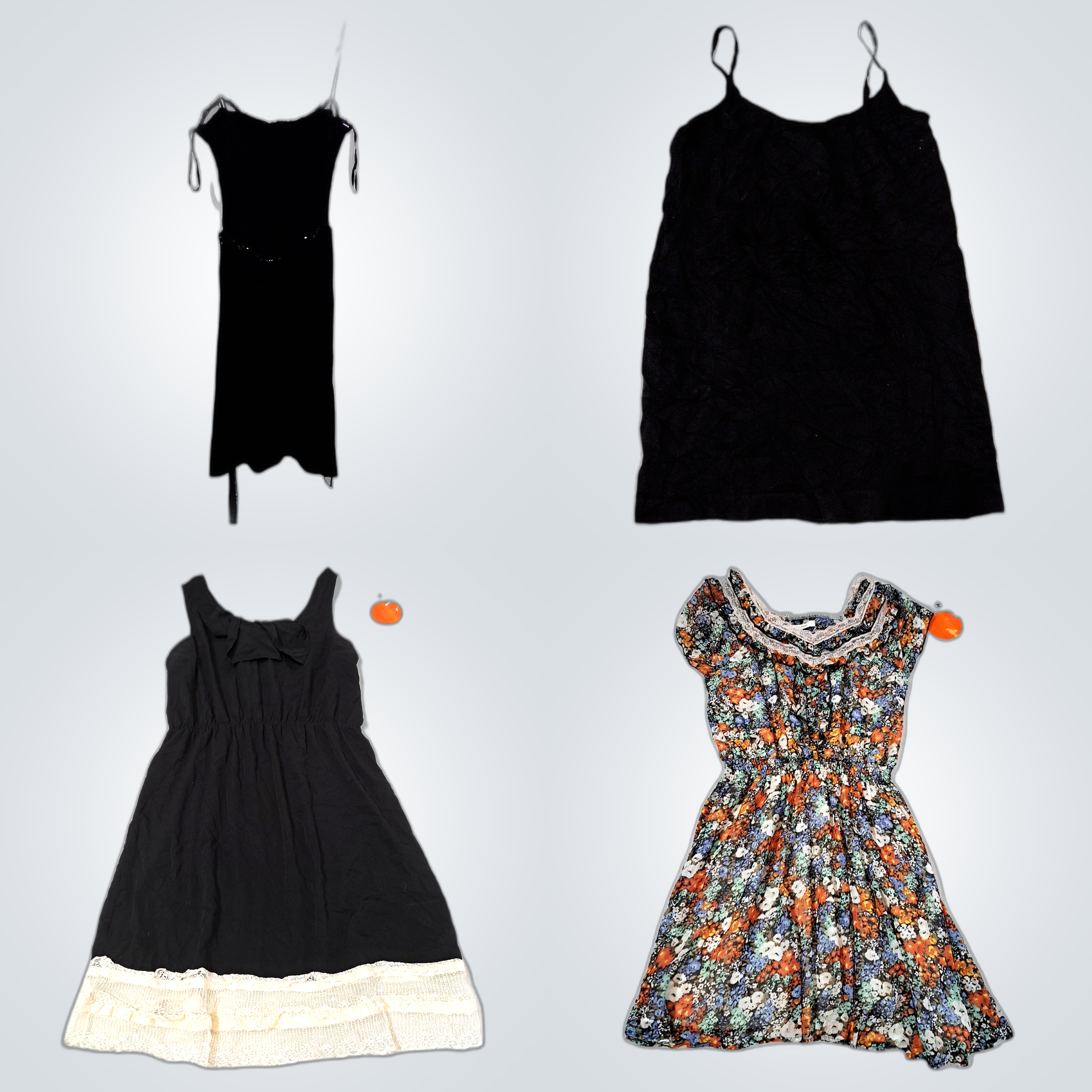 Designer Bundle: 10 Pc Women's Mix Dresses Tops Am..