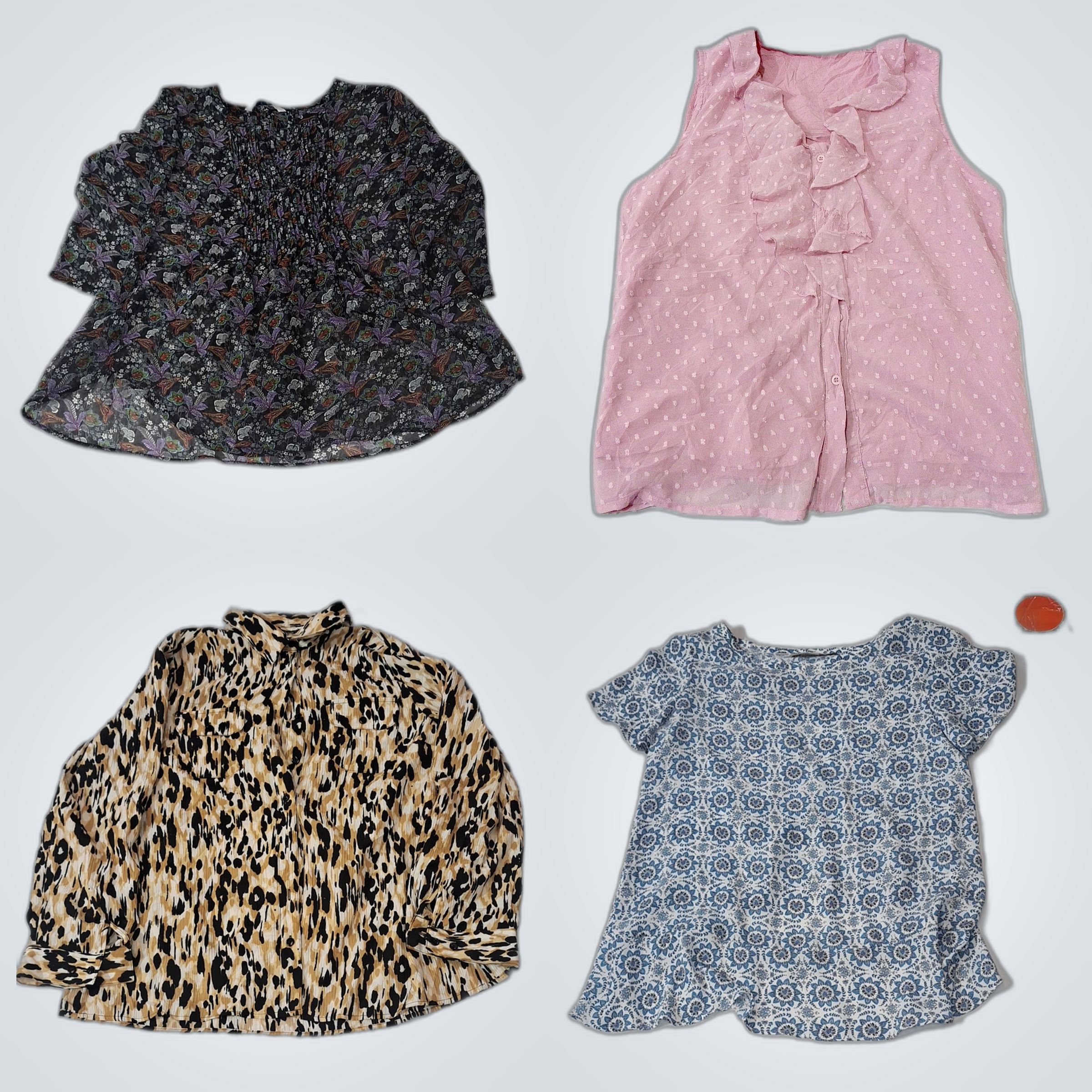 Ensemble Vintage Chic : LOFT, LUSH et plus de tops..