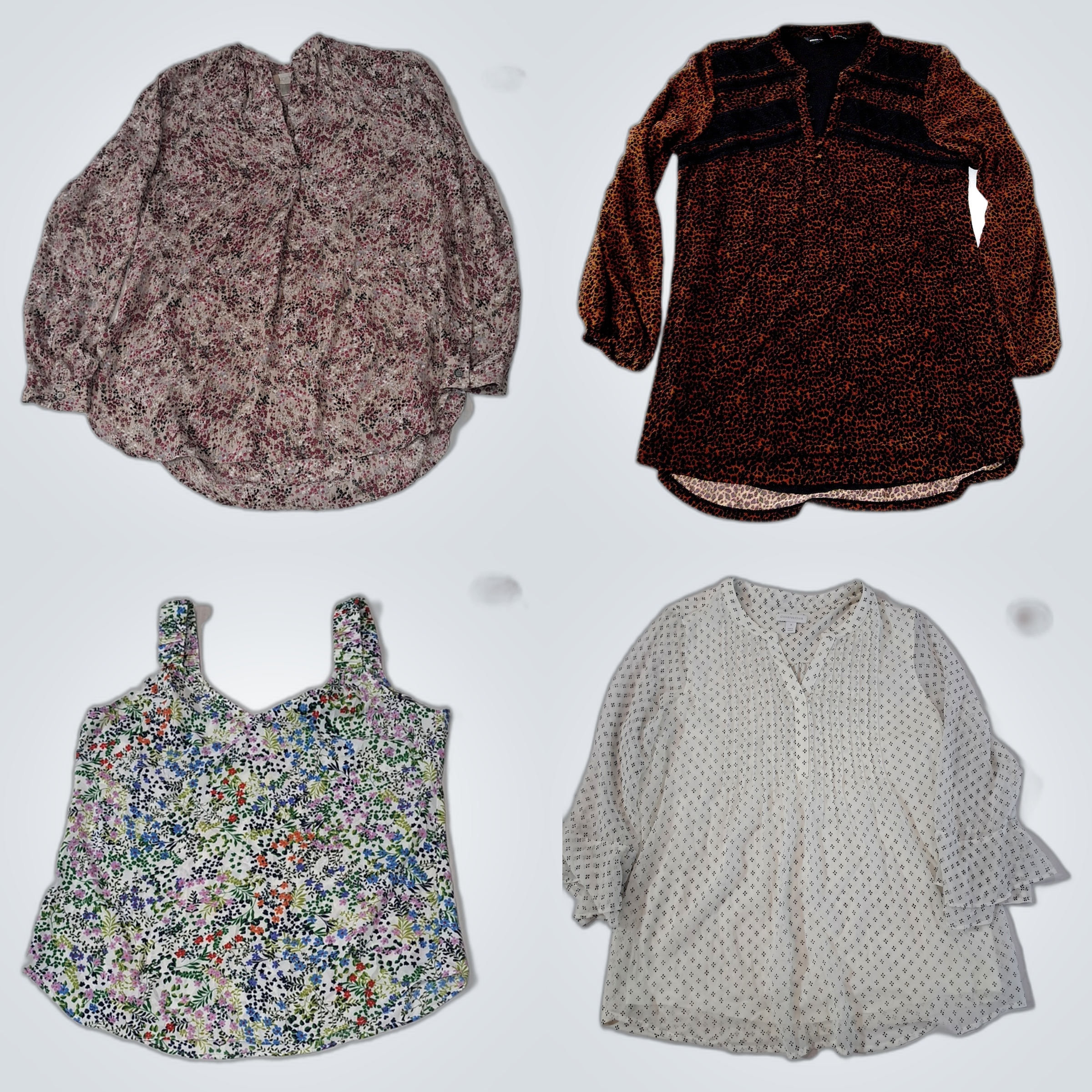 Designer Bundle: 10 Pc Women's Tops & Dresses from..