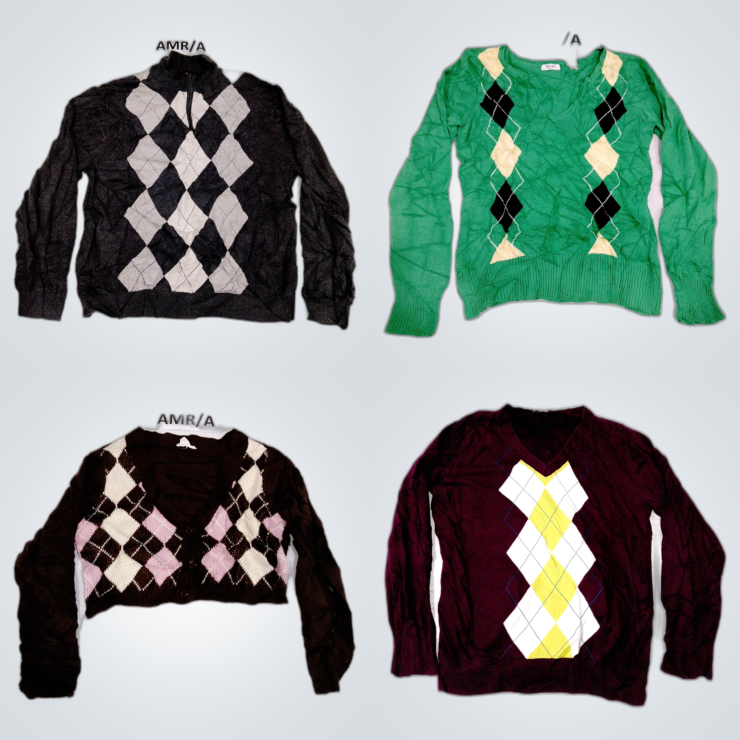 Argyle Sweater Bundle Tasso Elba Merona Banana Rep..