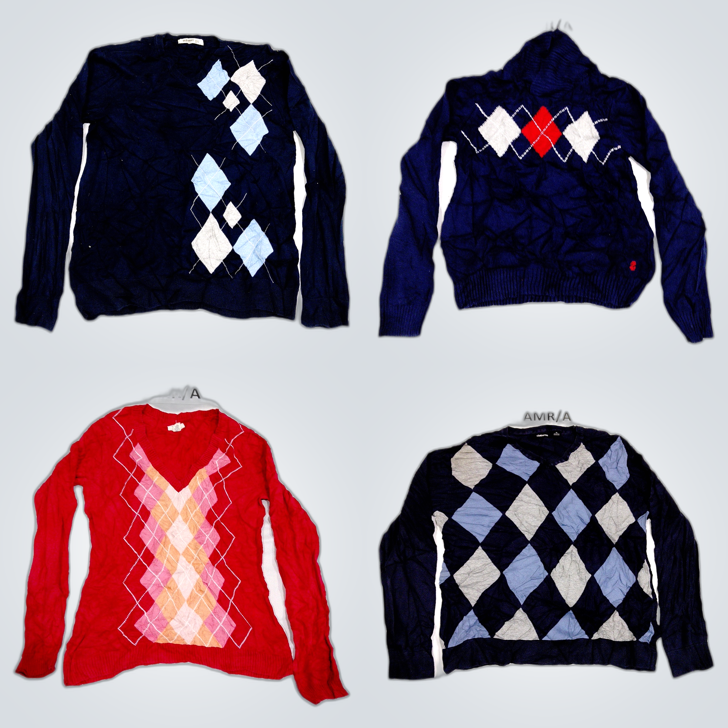 Argyle Sweater Bundle - 10 Pc Dass, AXIST, IZOD, B..