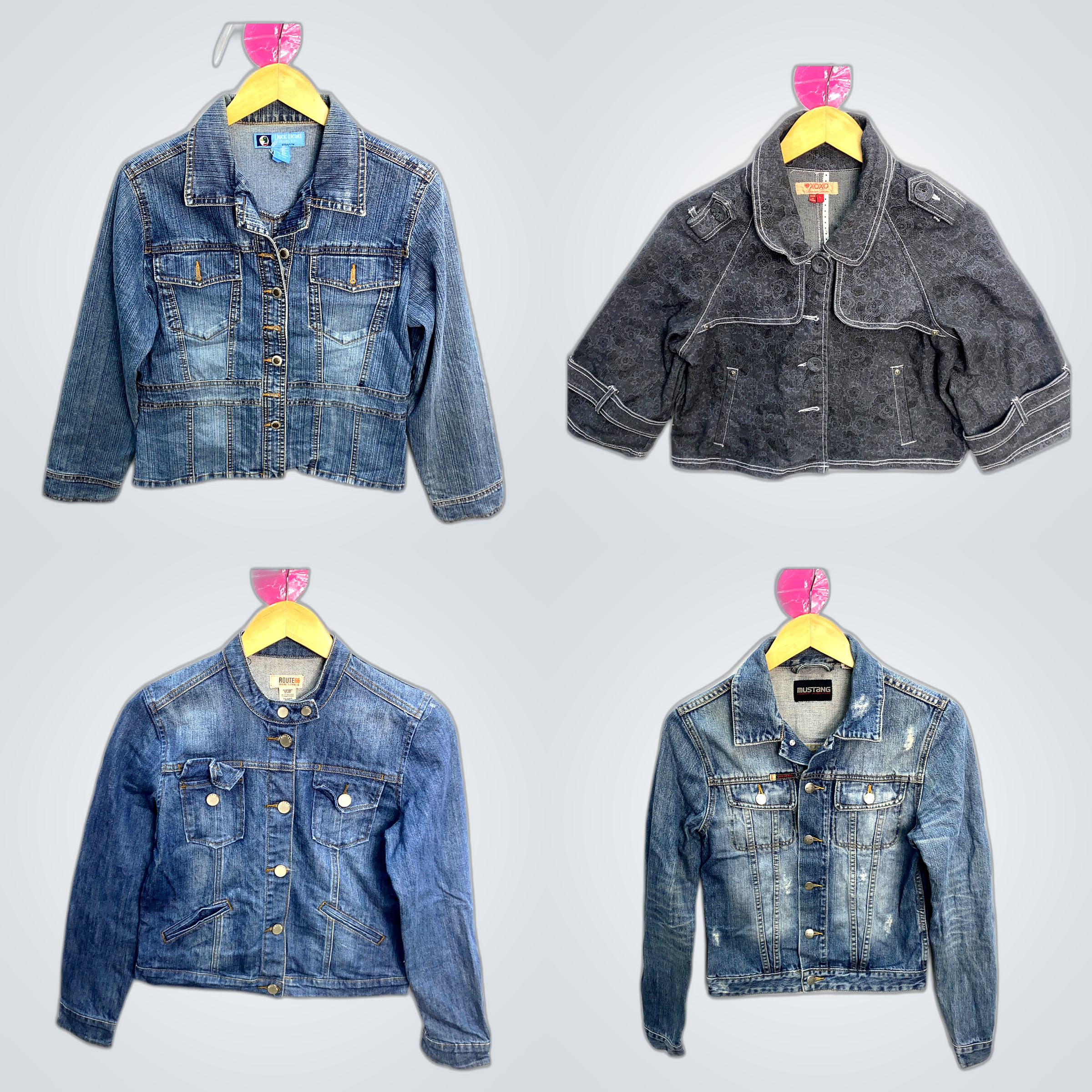 Rodeo Girl Suede & 6 Denimjacken Bundle - XOXO, Mu..