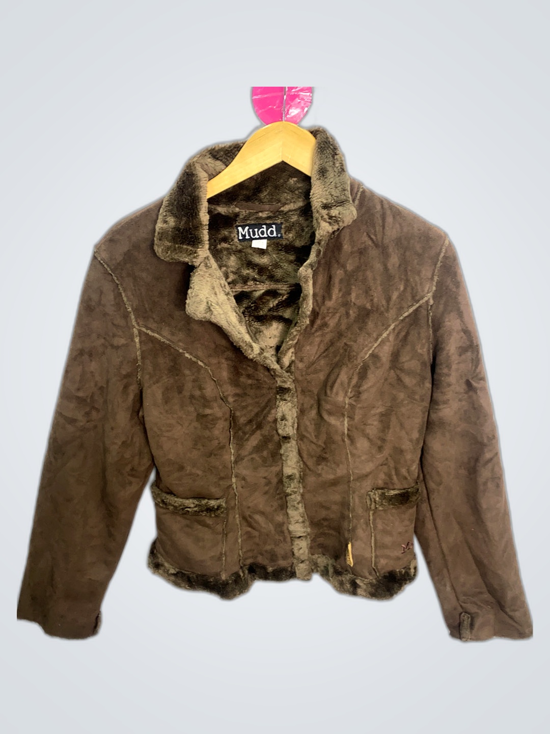 Mudd Brown Kunstfelljacke