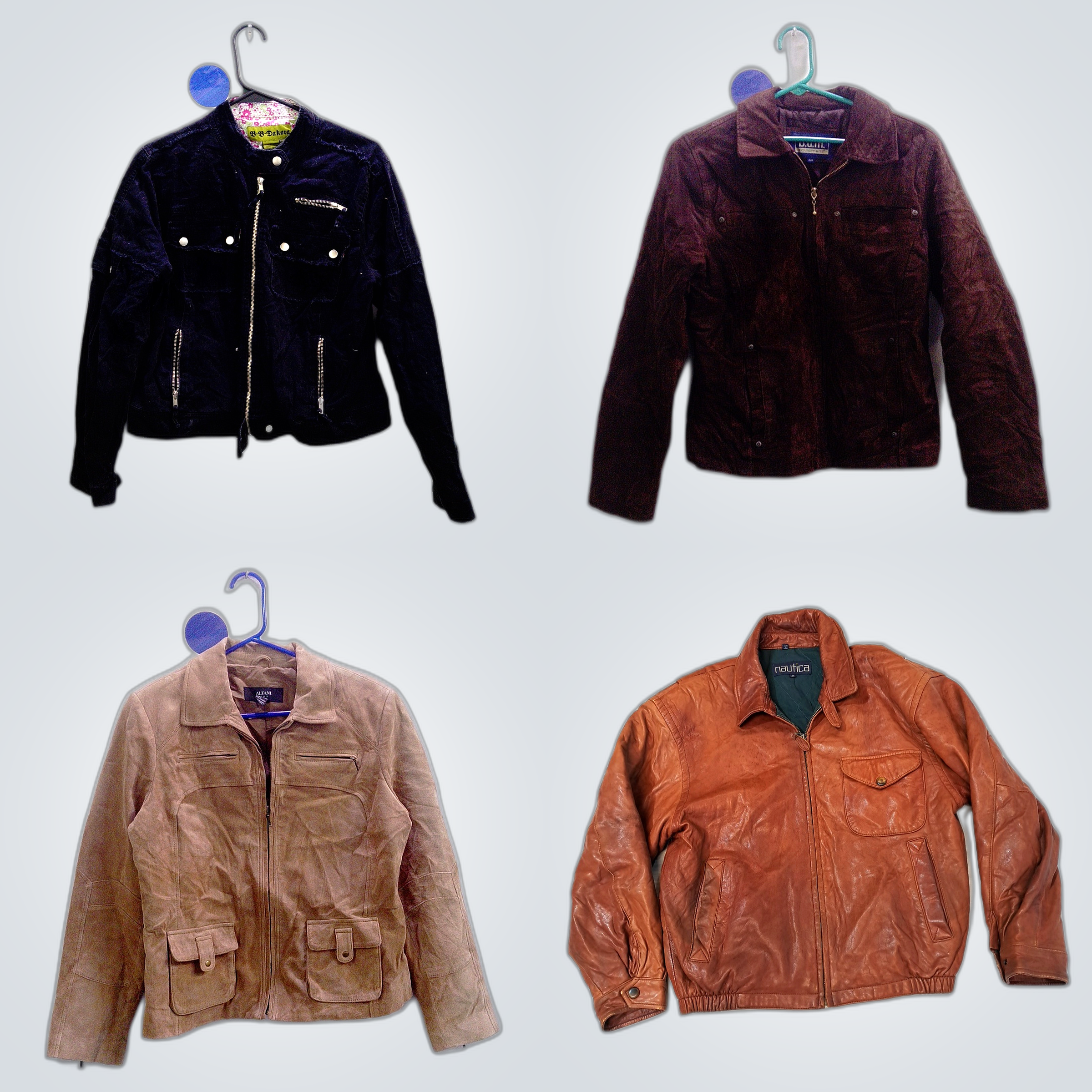 Leder- & Wildlederjacken-Bundle - Nautica, Lamarqu..