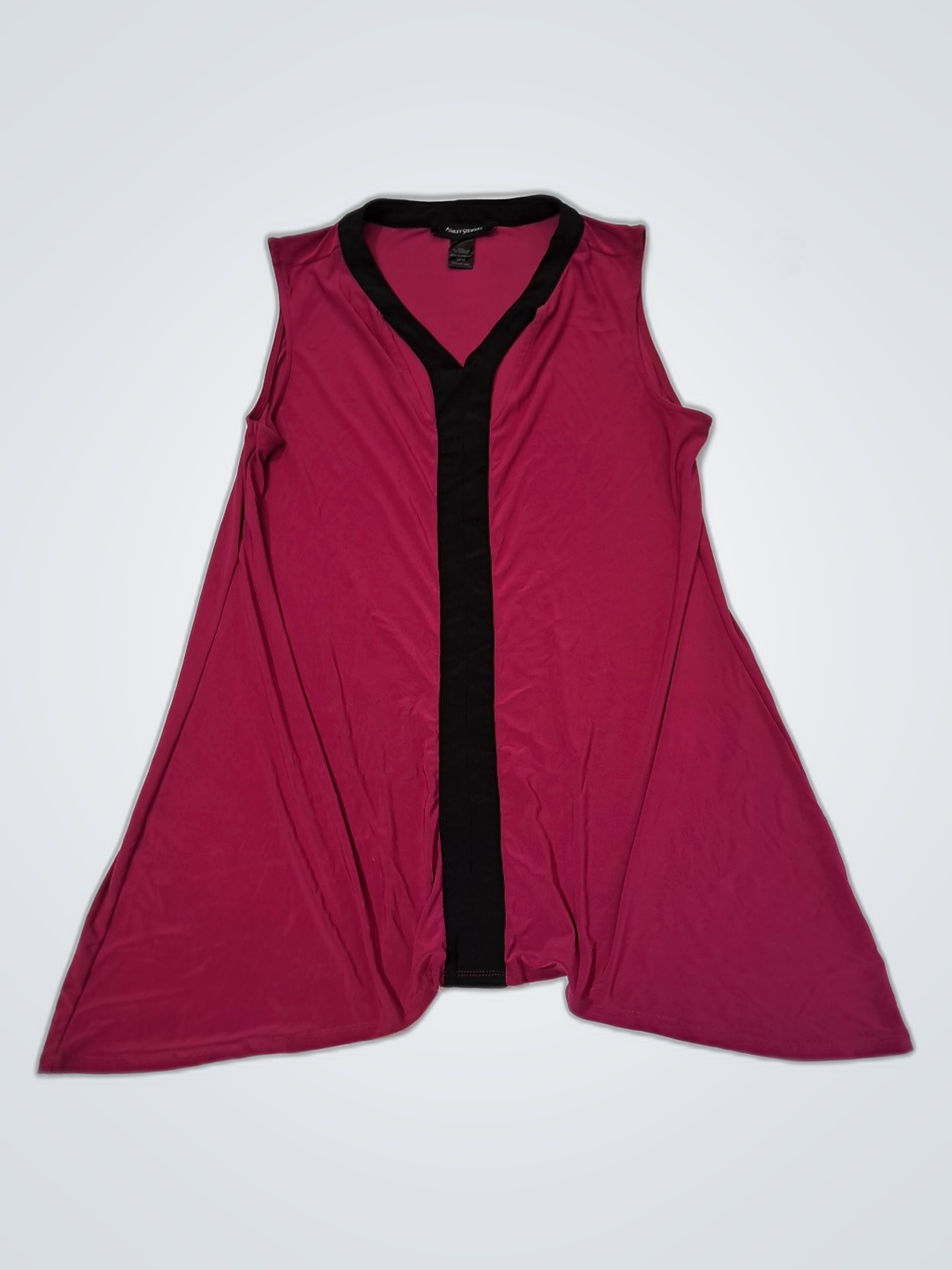 ASHLEY STEWART Pink Sleeveless Top