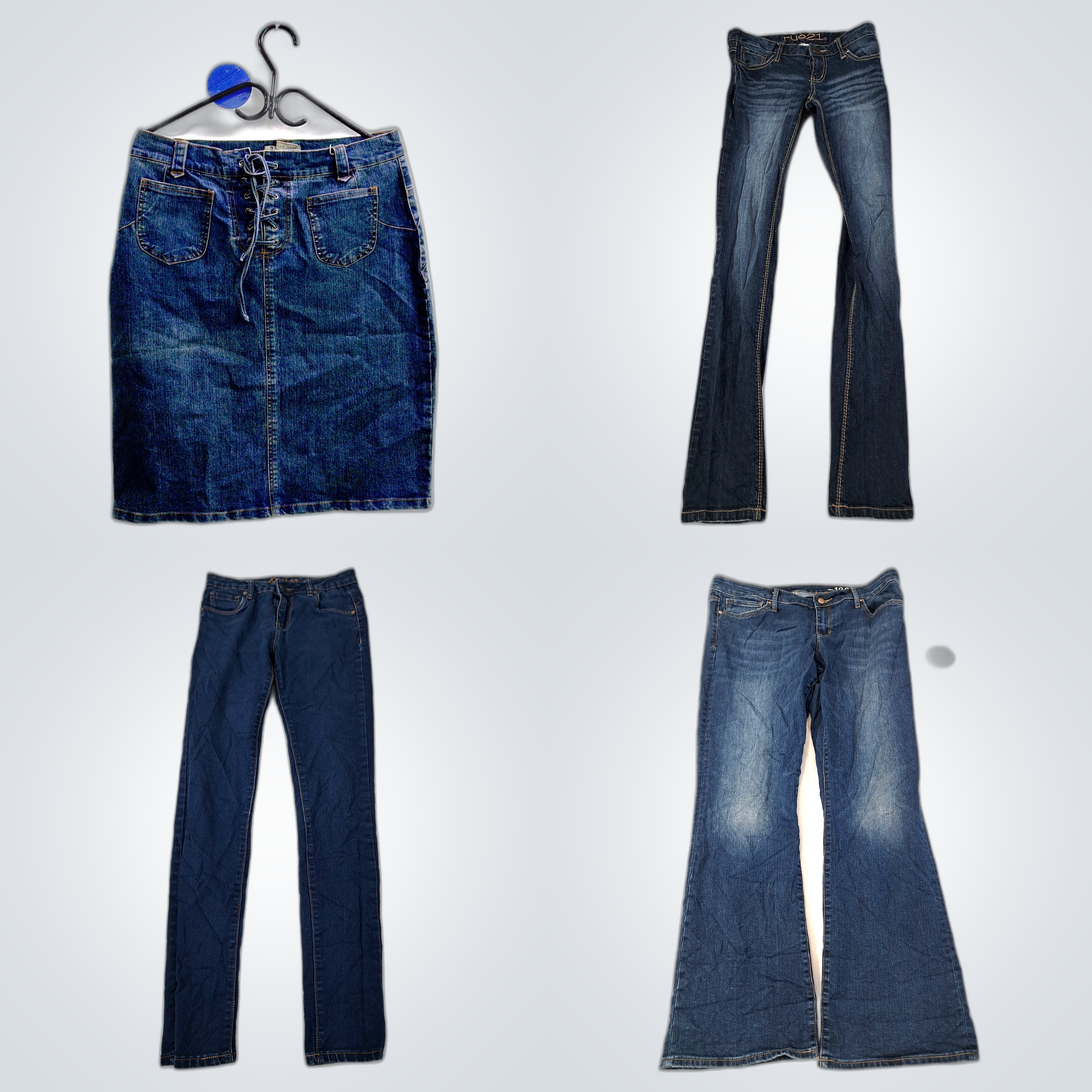 Denim Bundle: Gap, rue21, Bamboo & More Jeans & Sk..