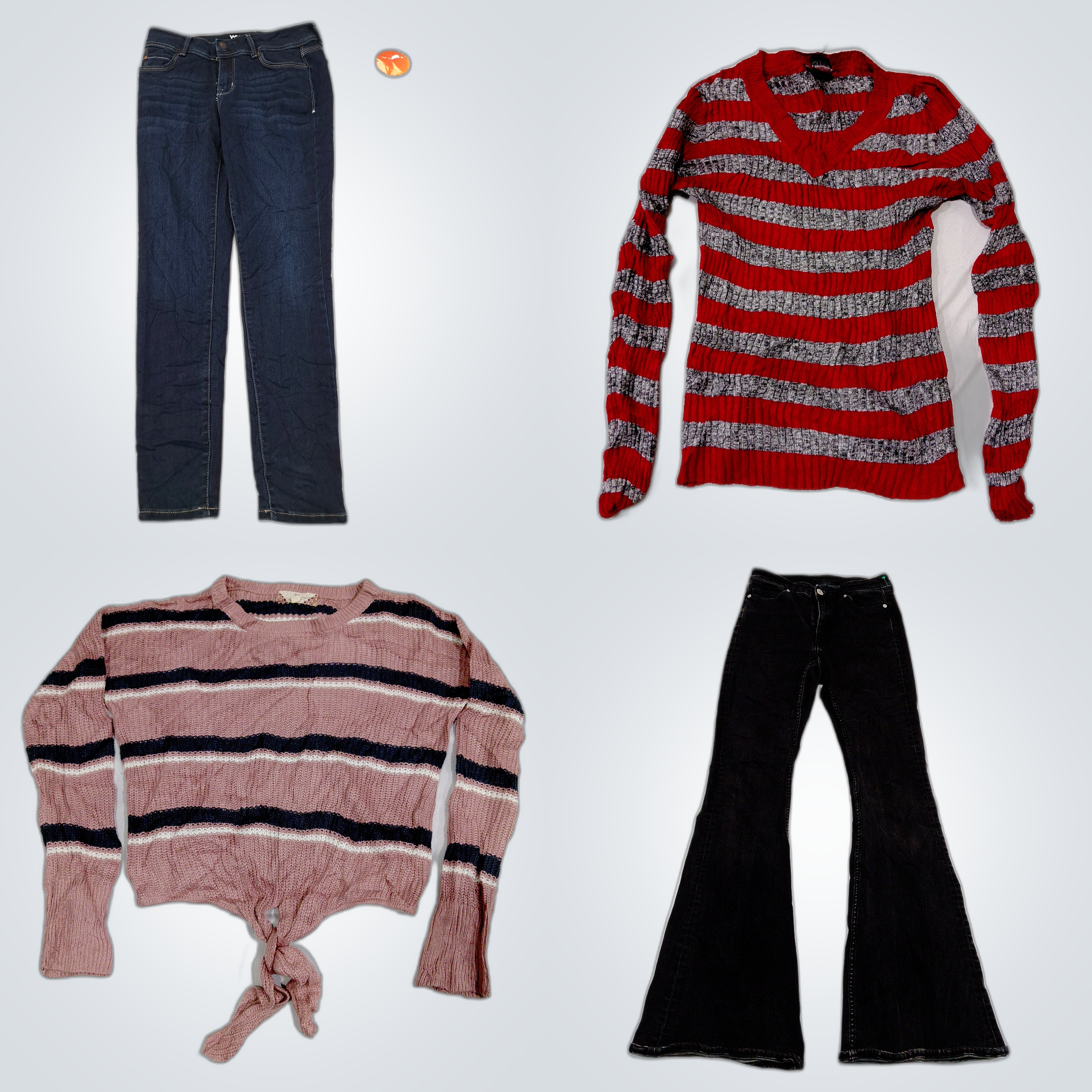 Conjunto de Moda Levemente Usado: The Slope, EXPRE..