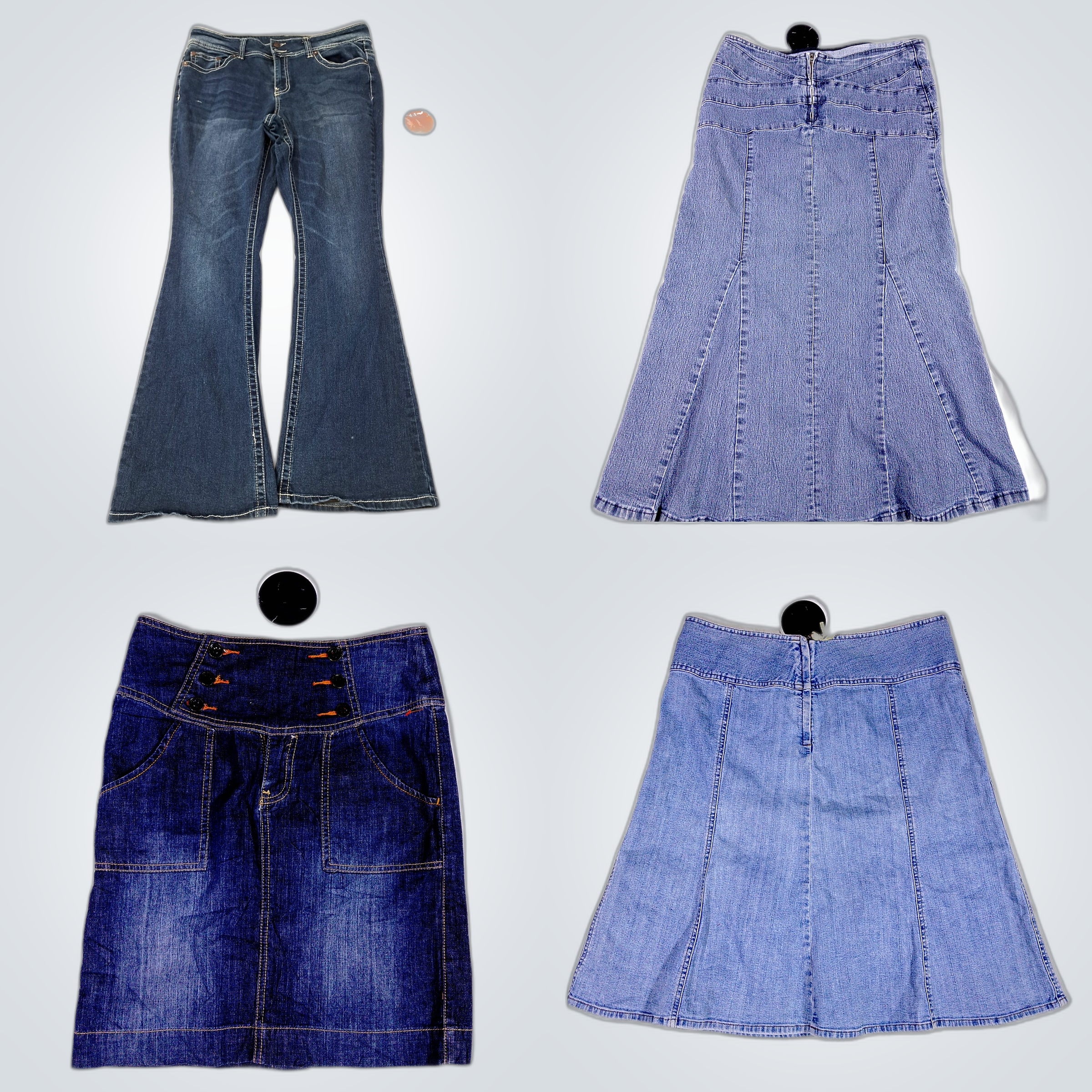 Pacote de Denim Levemente Usado: Gemma Rae, Guess,..