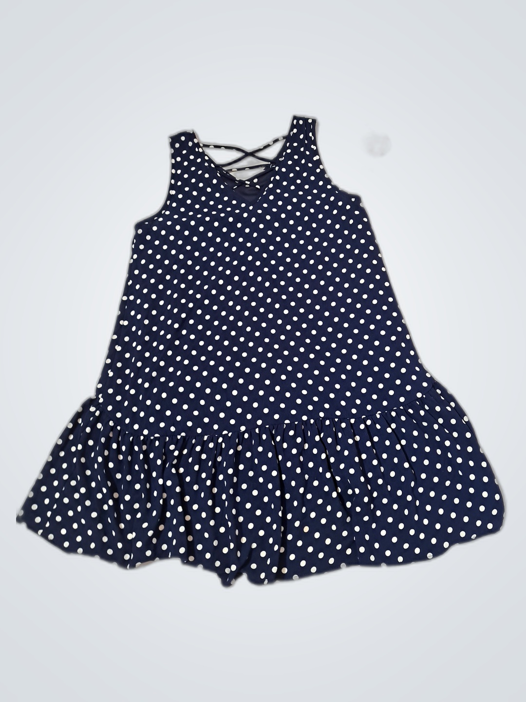 Peach Love Polka Dot Dress