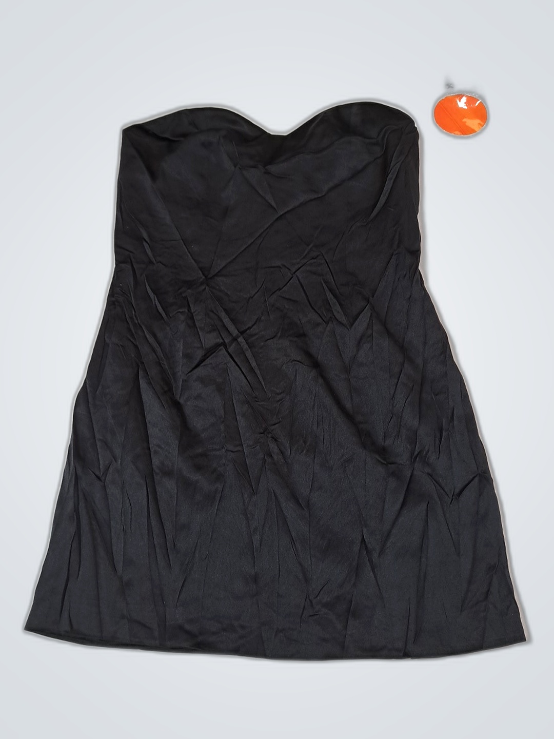 Black Strapless Dress