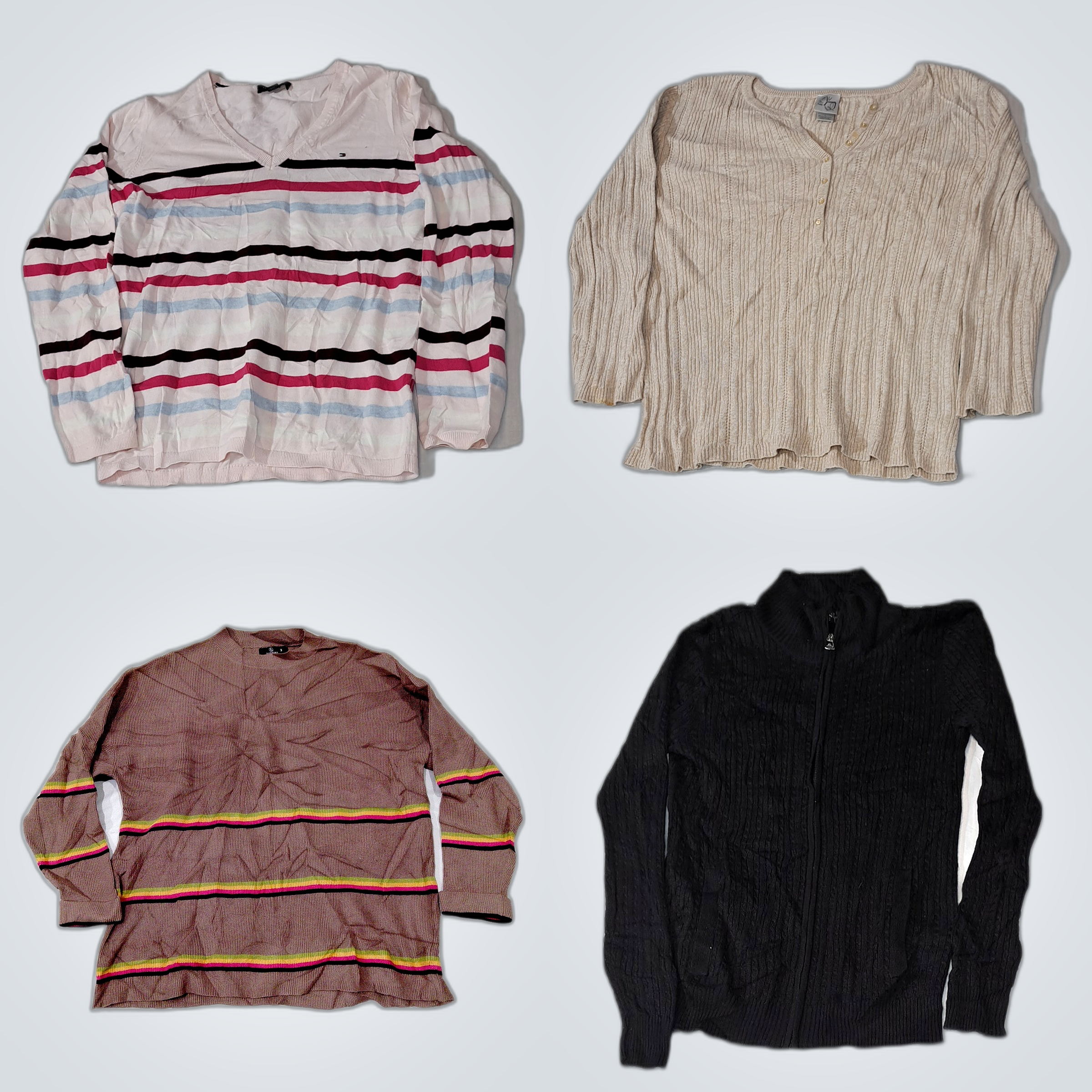 Designer Sweater & Top Bundle: Ralph Lauren, Tommy..