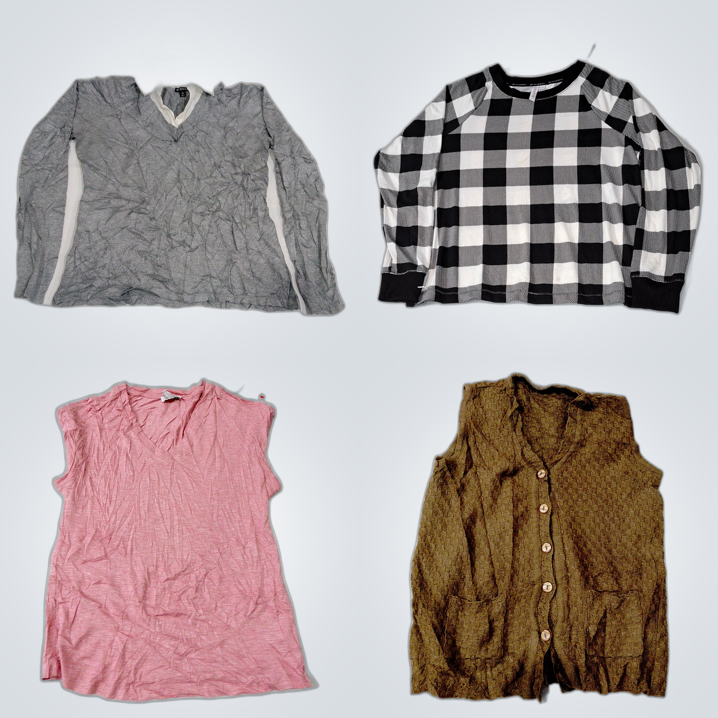 Designer Bundle: 10 Pc Top e Abiti da Donna - Perc..