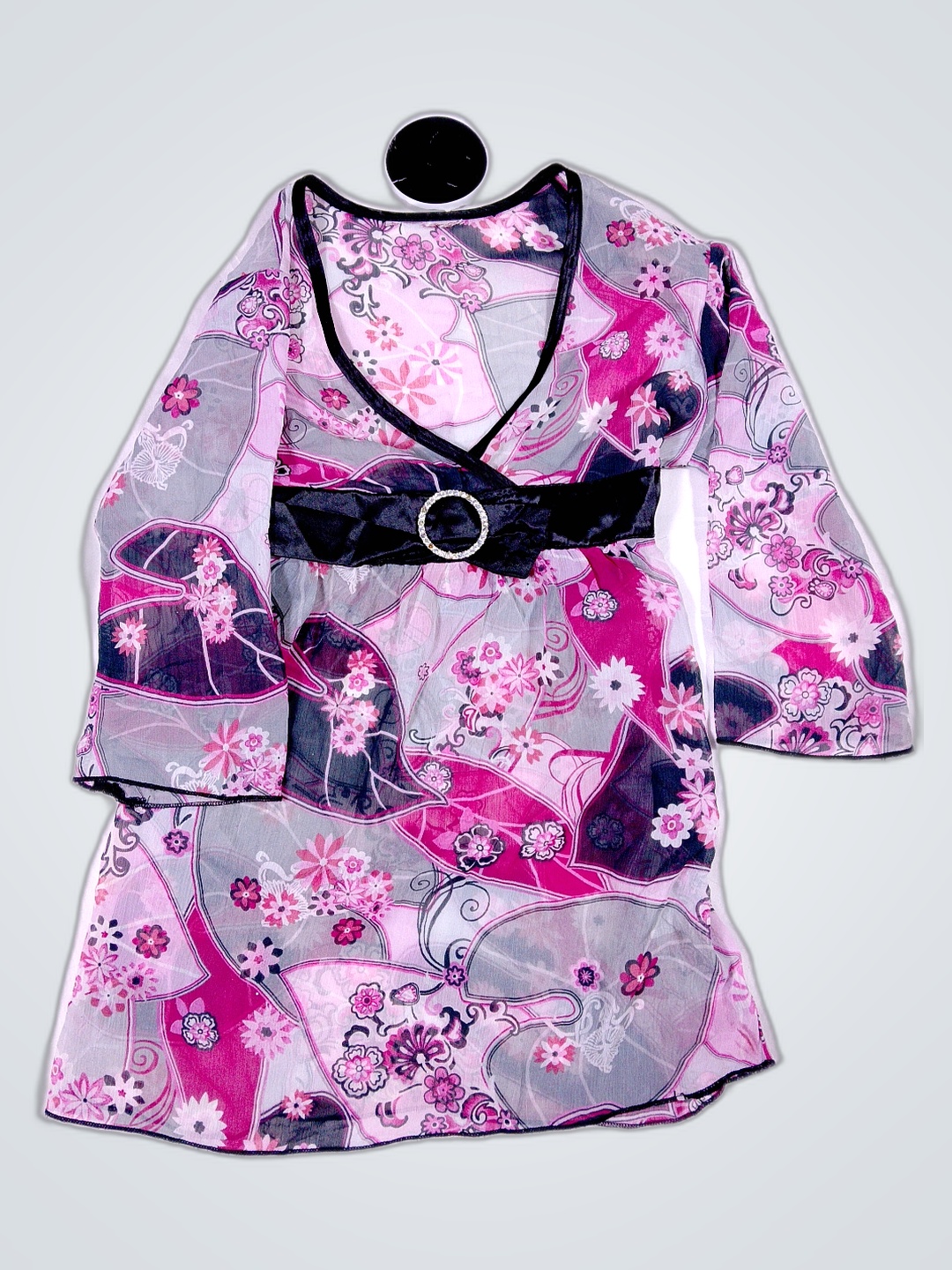 Vestito Stile Kimono Floreale