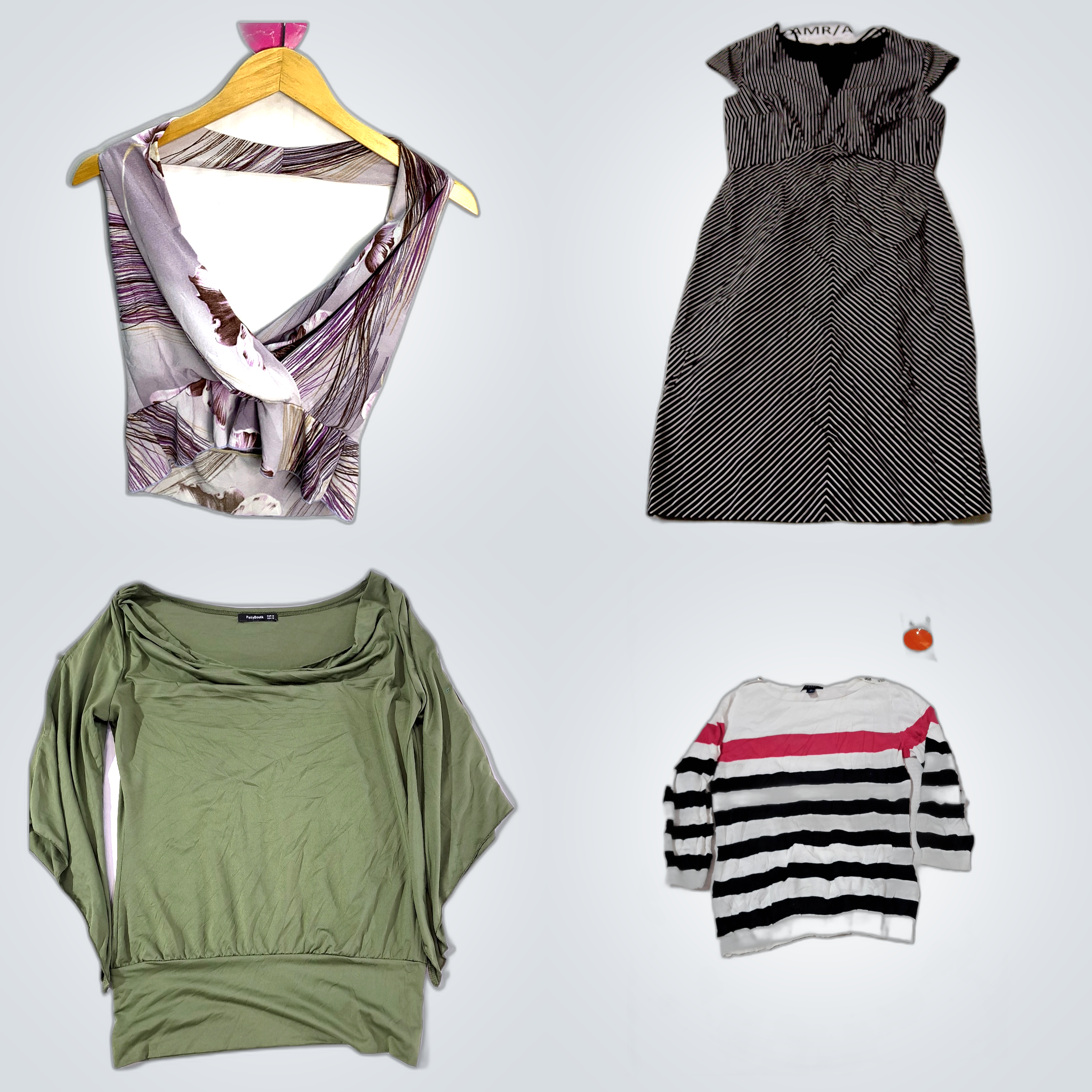 Stripy Chic Bundle: Worthington, CHAPS, Old Navy &..