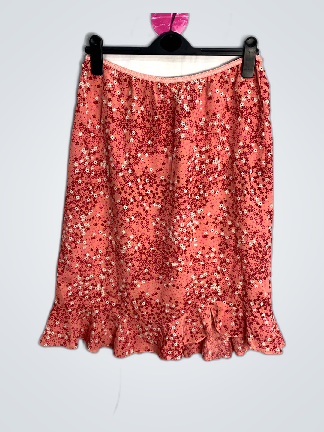 Pink Floral Skirt