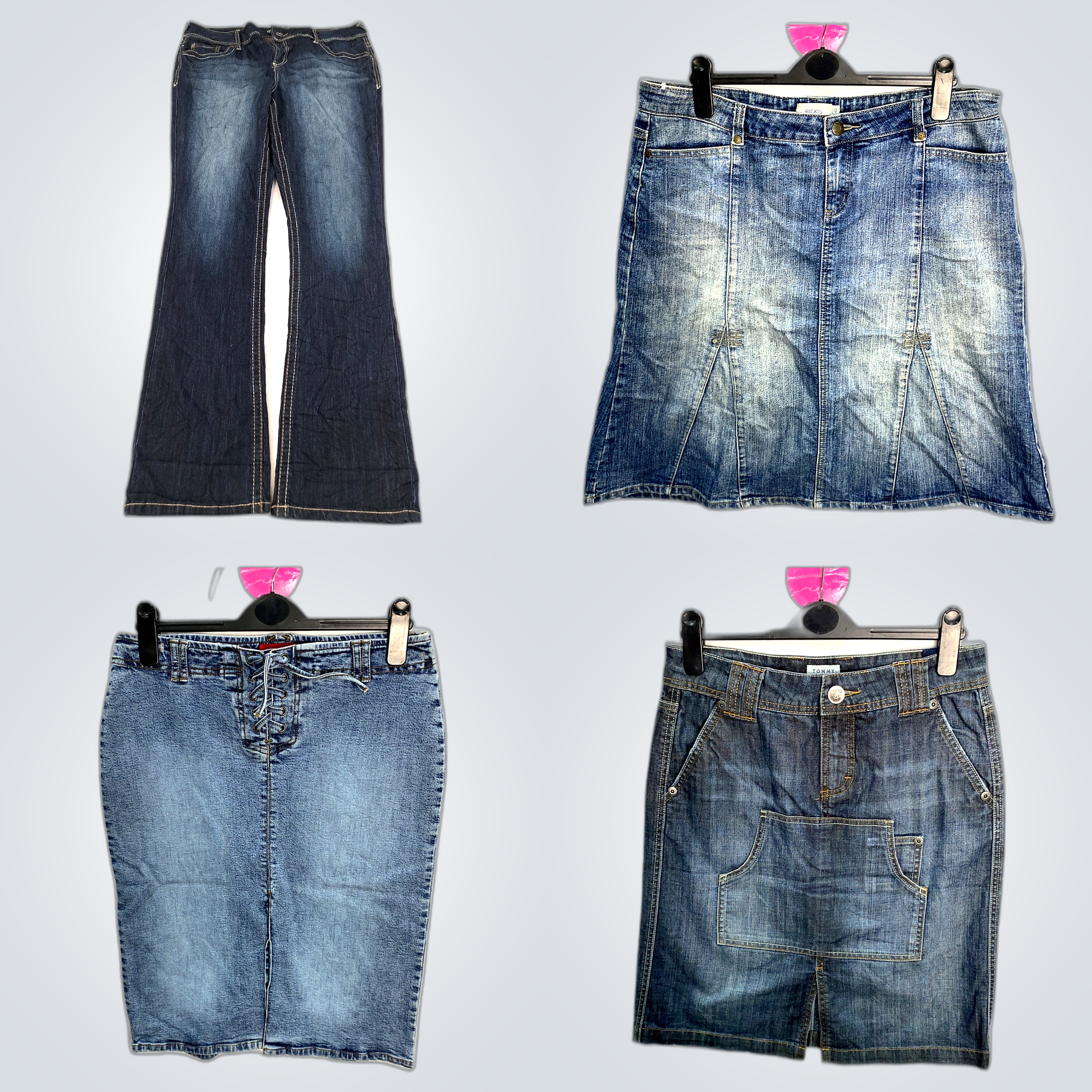 Maurices & More Denim Bundle: Jeans & 6 Skirts fro..