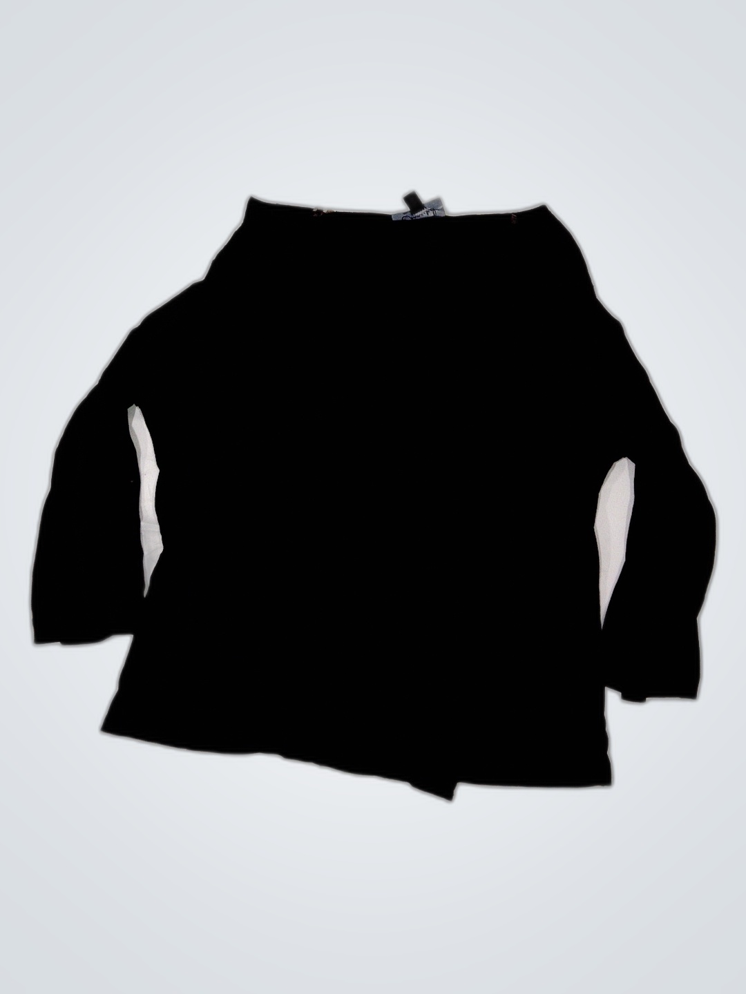 Blusa Preta de Manga Longa