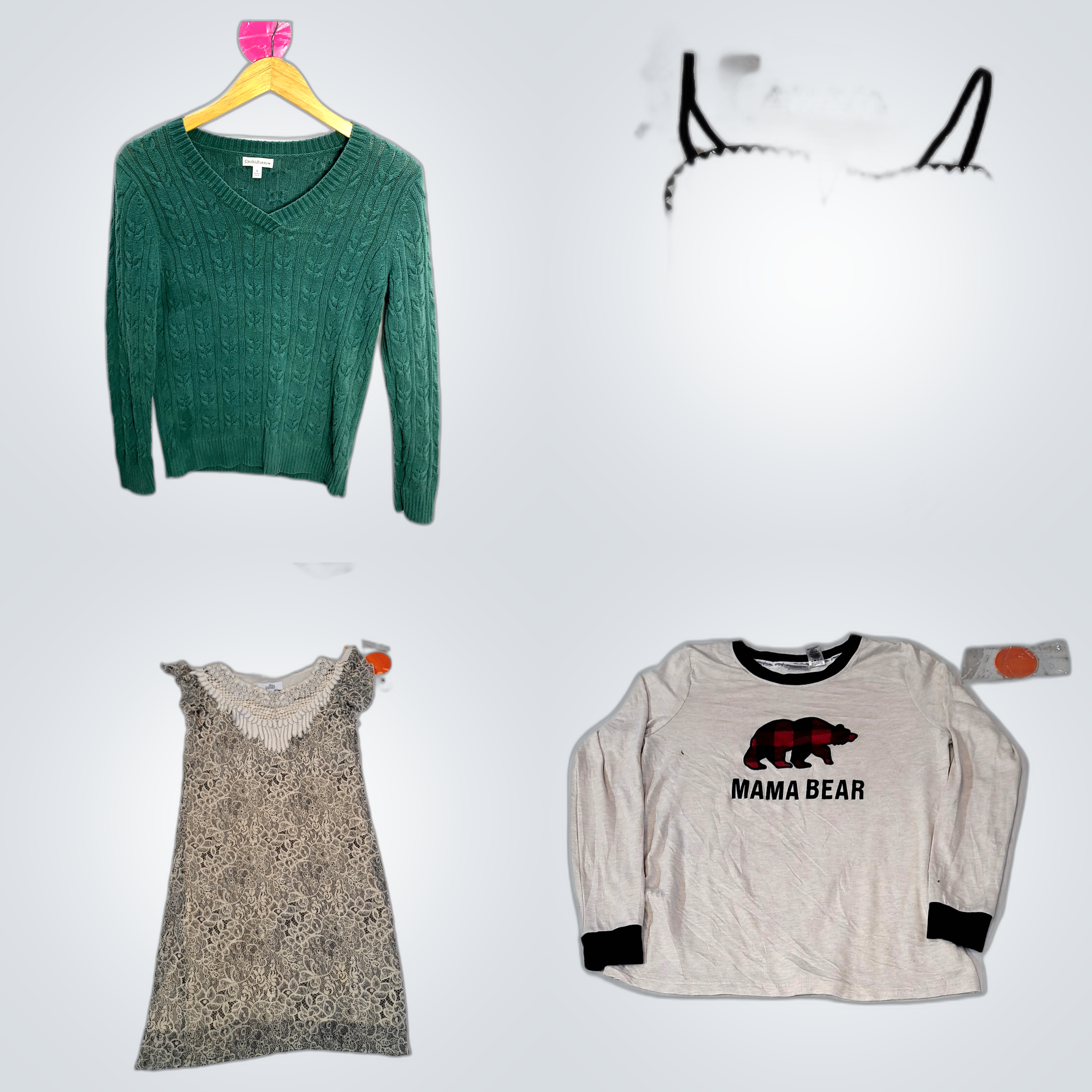 Designer Bundle: 10 Pc Mix of Cardigans, Dresses &..