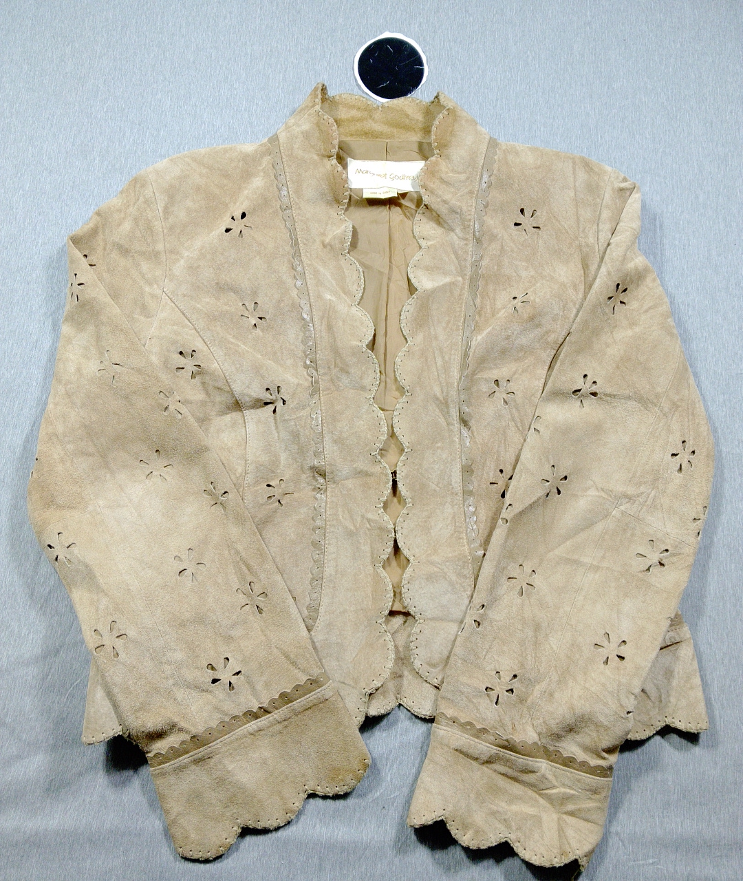 Giacca in suede Margaretha Gallery