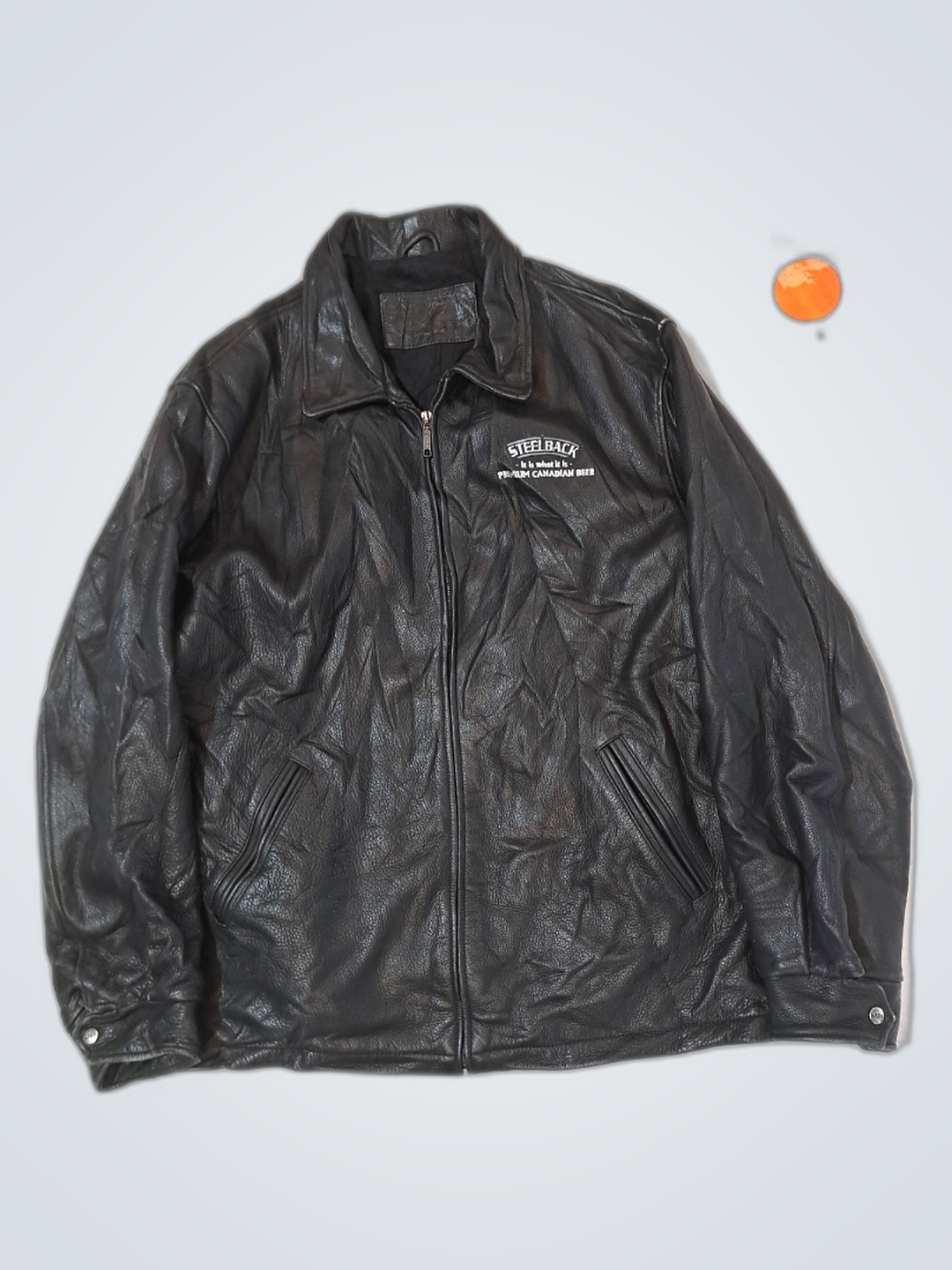 Steelback Premium Canadian Biker Leather Jacket