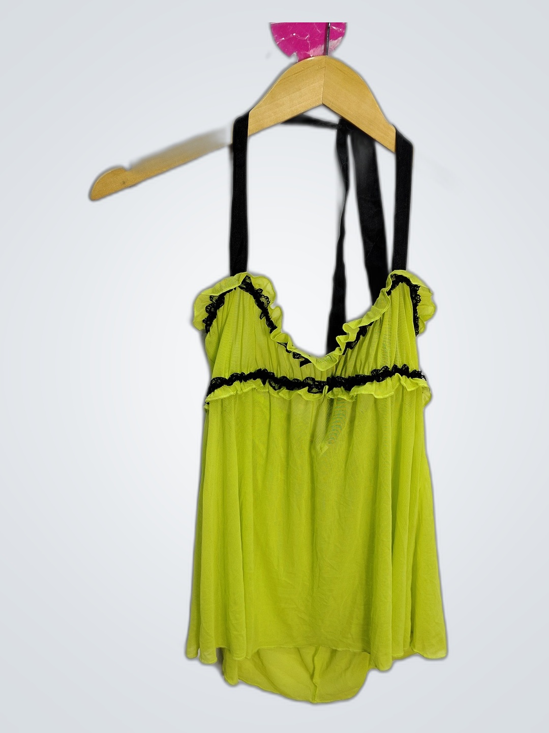 Chemise Néon Verte Dreamgirl