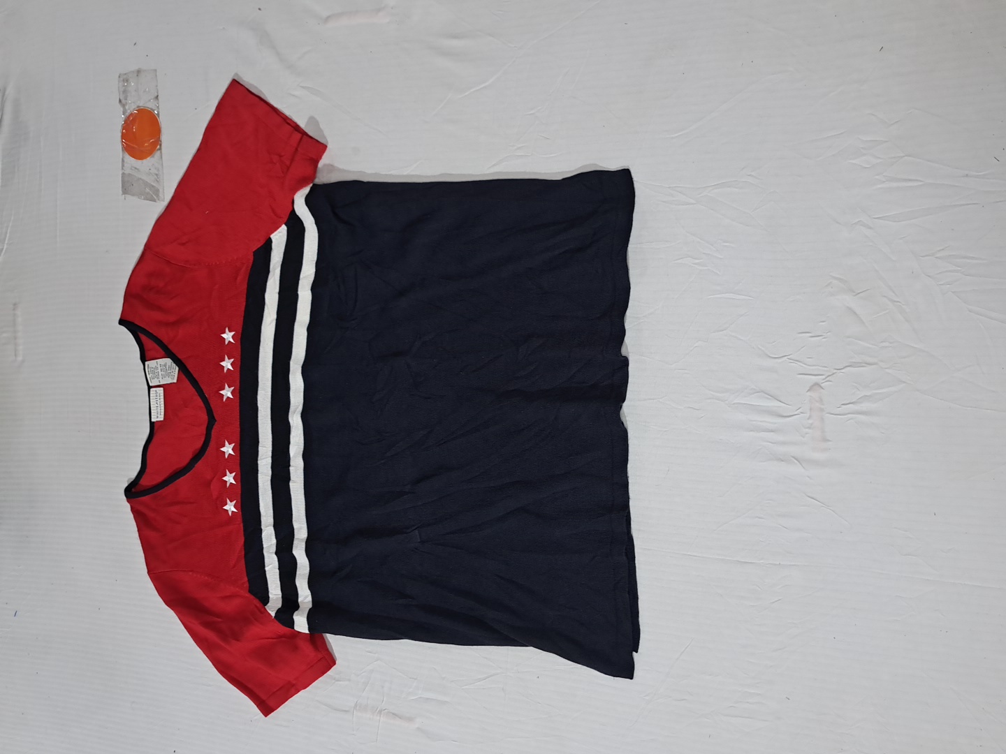 Red and Black Striped T-Shirt