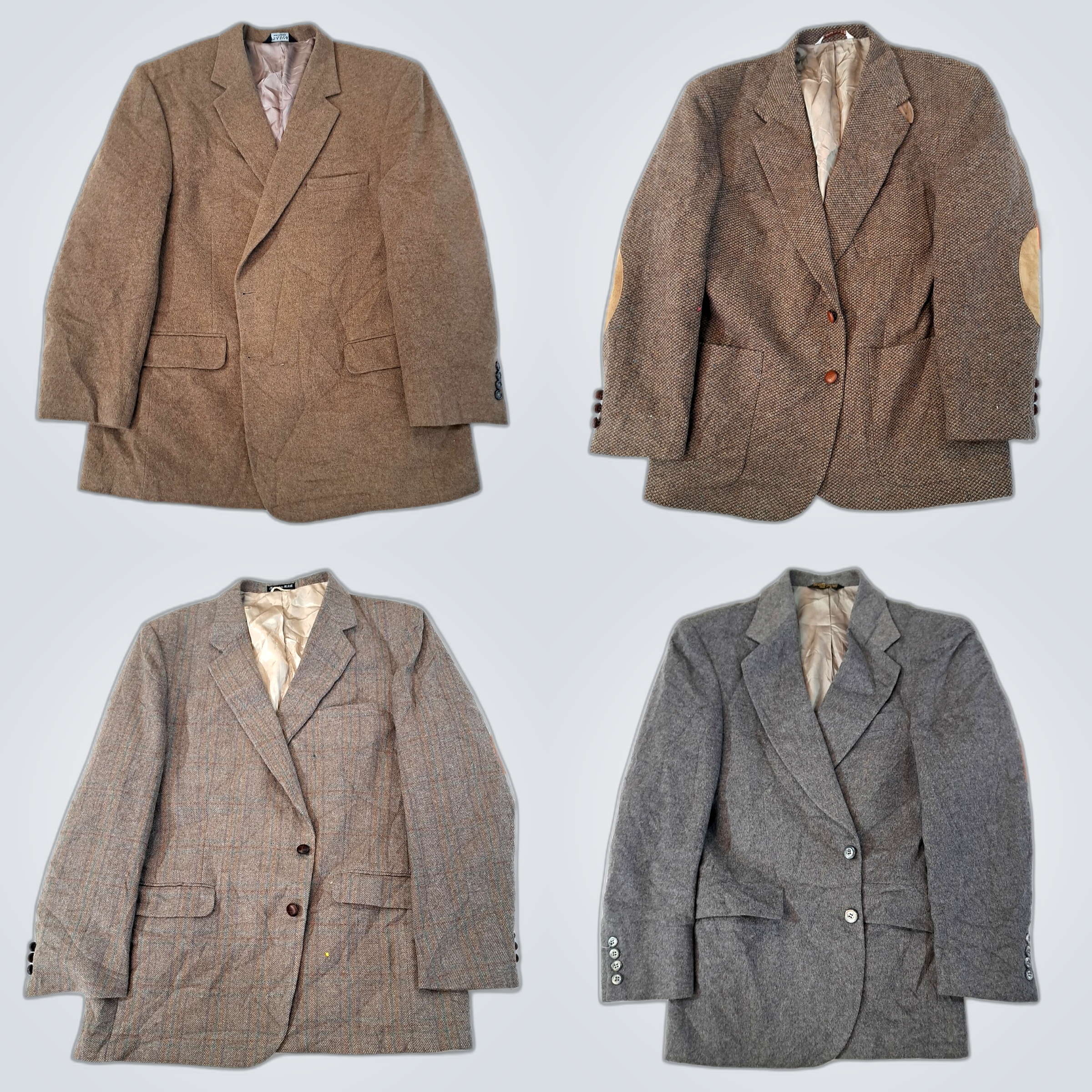 Jos A. Bank Blazer Bundle 7pcs Brown Gray Mix Blaz..