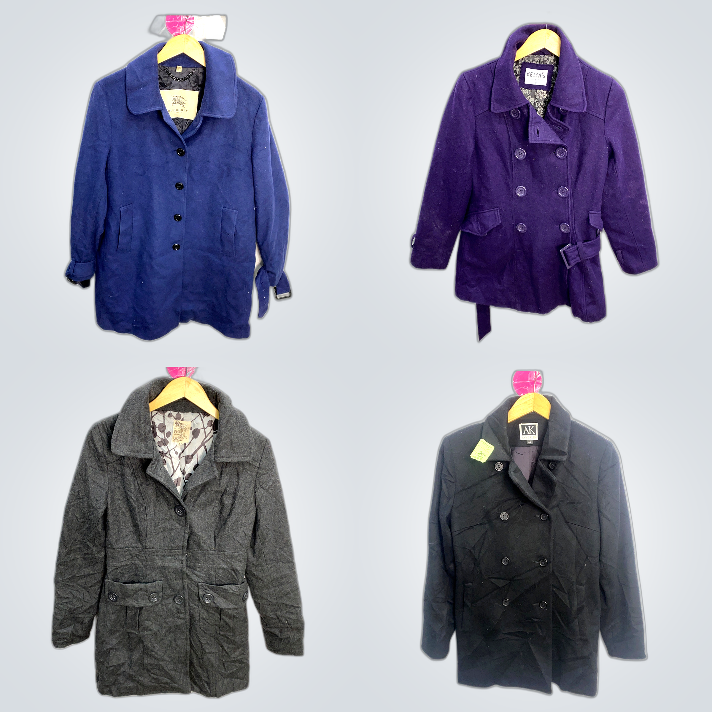 Leather & Luxury Coat Bundle: Reed, Burberry, Anne..